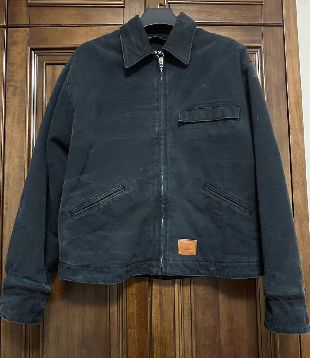 Acne Studios acne studios Black cotton-padded coat 2504-Nextarrow Size US XS / EU 42 / 0 - 1 Thumbnail