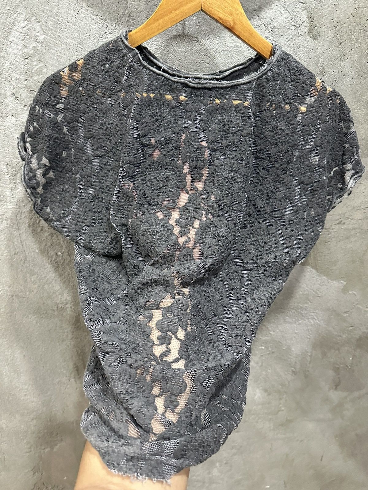 Diesel Diesel 3D Flower Lace Tee Size US XS / EU 42 / 0 - 12 Thumbnail