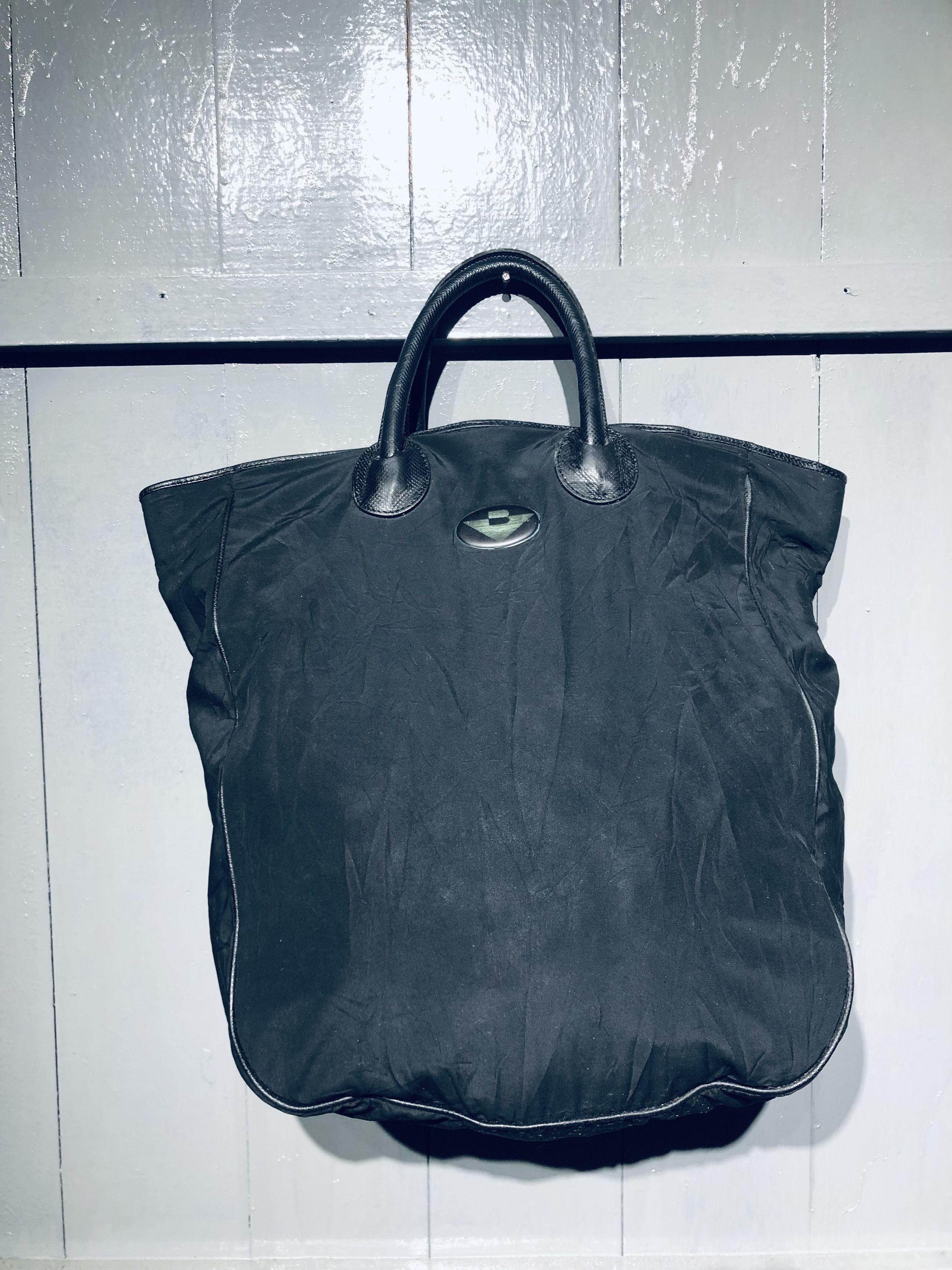 Bottega Veneta Classic‼️Authentic Bottega Vaneta Black Nylon Style Tote bag Size ONE SIZE - 3 Thumbnail