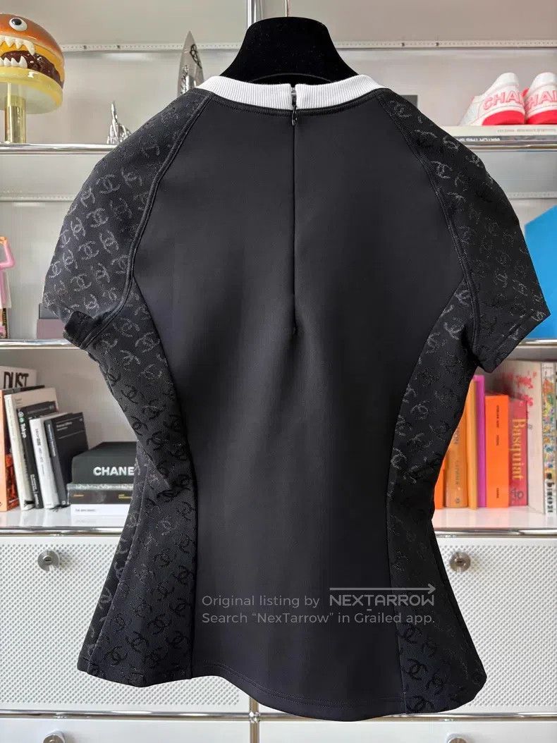 Chanel Chanel 24C black stitching double C dark pattern fine flas Size XS / US 0-2 / IT 36-38 - 5 Thumbnail