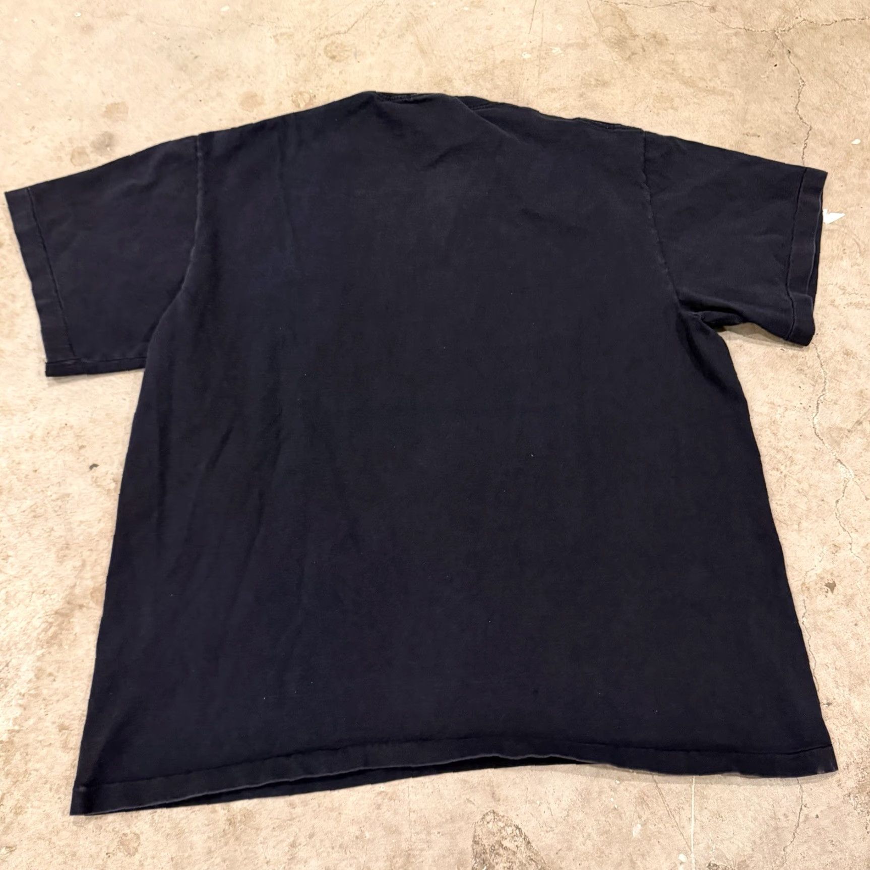 Changes VINTAGE Marvin the Martian Looney Tunes Mens XL T Shirt Changes 1990s Black Cotton Graphic Tee Men Size US XL / EU 56 / 4 - 2 Thumbnail