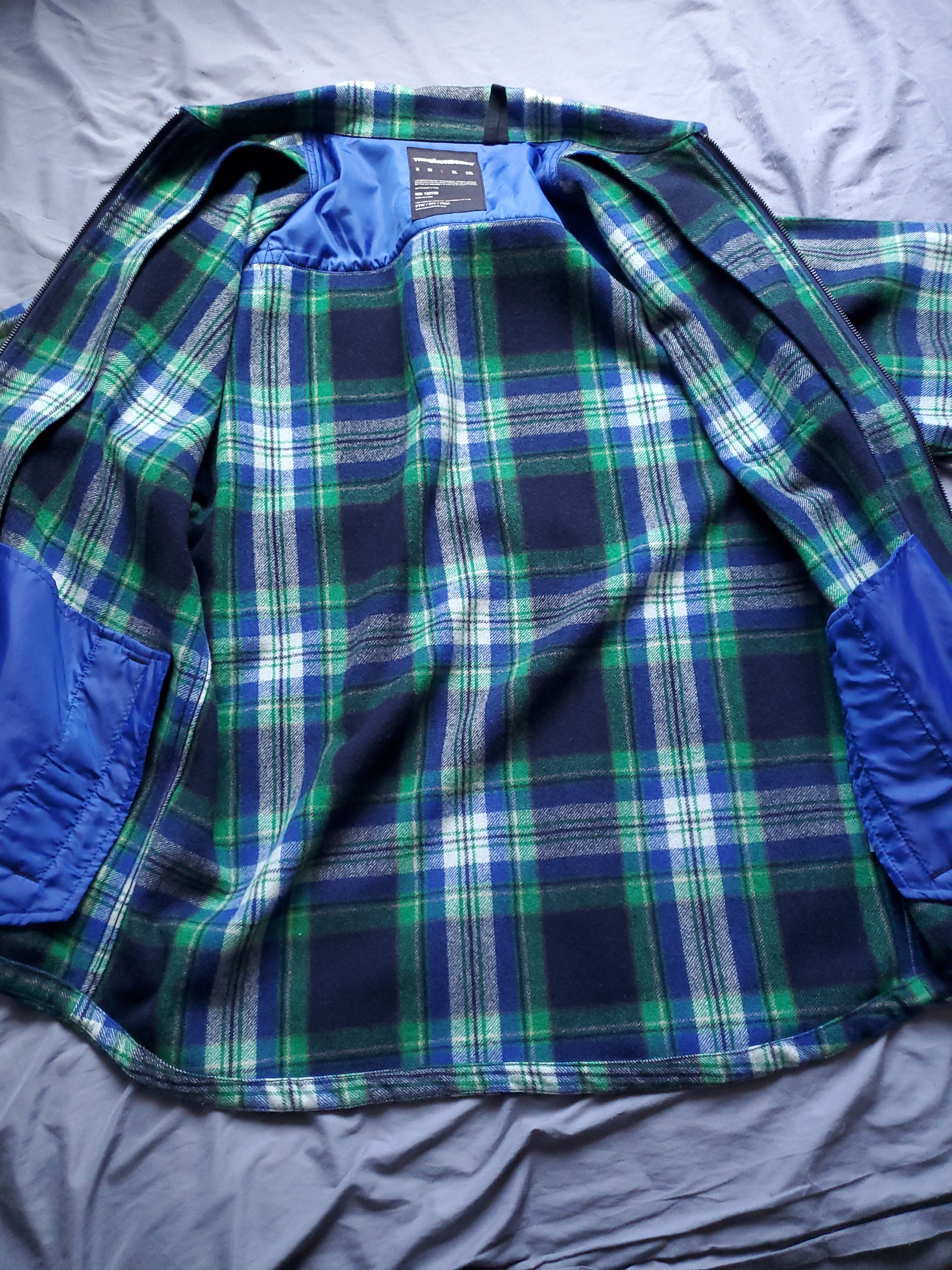 The Hundreds The Hundreds Green Wool Plaid Jacket Size US L / EU 52-54 / 3 - 7 Thumbnail