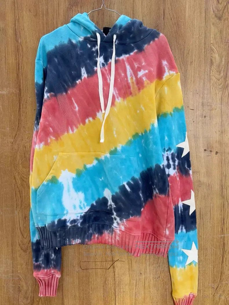 Amiri Amiri Rainbow Tie-Dye Hoodie Size US M / EU 48-50 / 2 - 1 Thumbnail