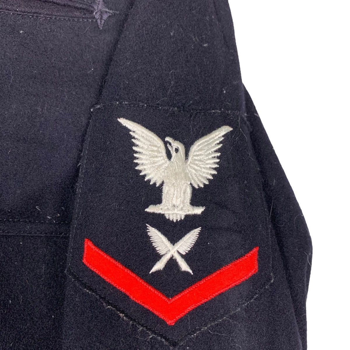 Vintage WW2 Navy Military Uniform Sailor Shirt Jacket #0001-C1 Size US S / EU 44-46 / 1 - 7 Thumbnail