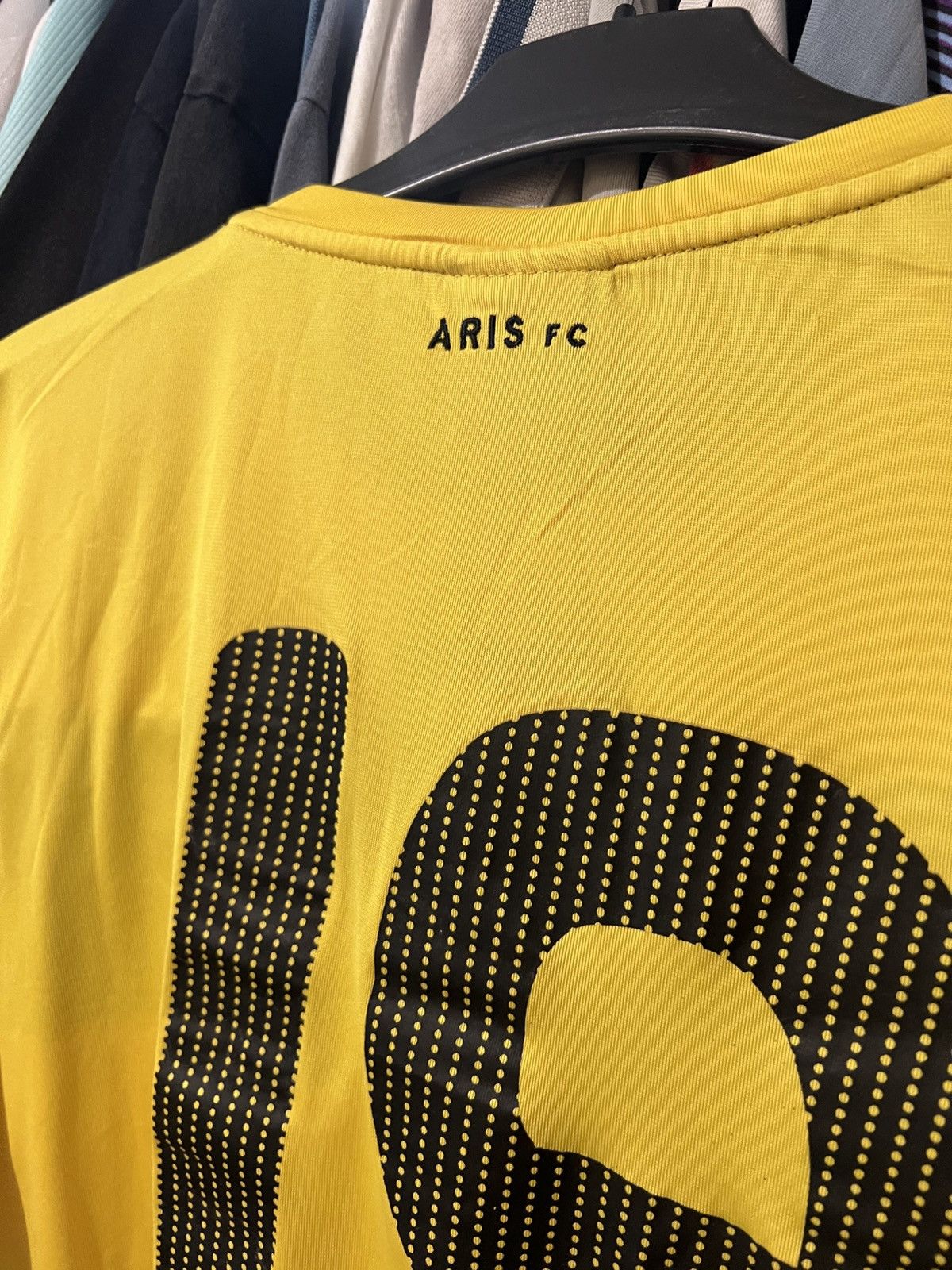 Reebok × Vintage 2008/2009 VINTAGE ARIS FC HOME FOOTBALL SHIRT #19 AOP SOCCER Size US XL / EU 56 / 4 - 7 Thumbnail