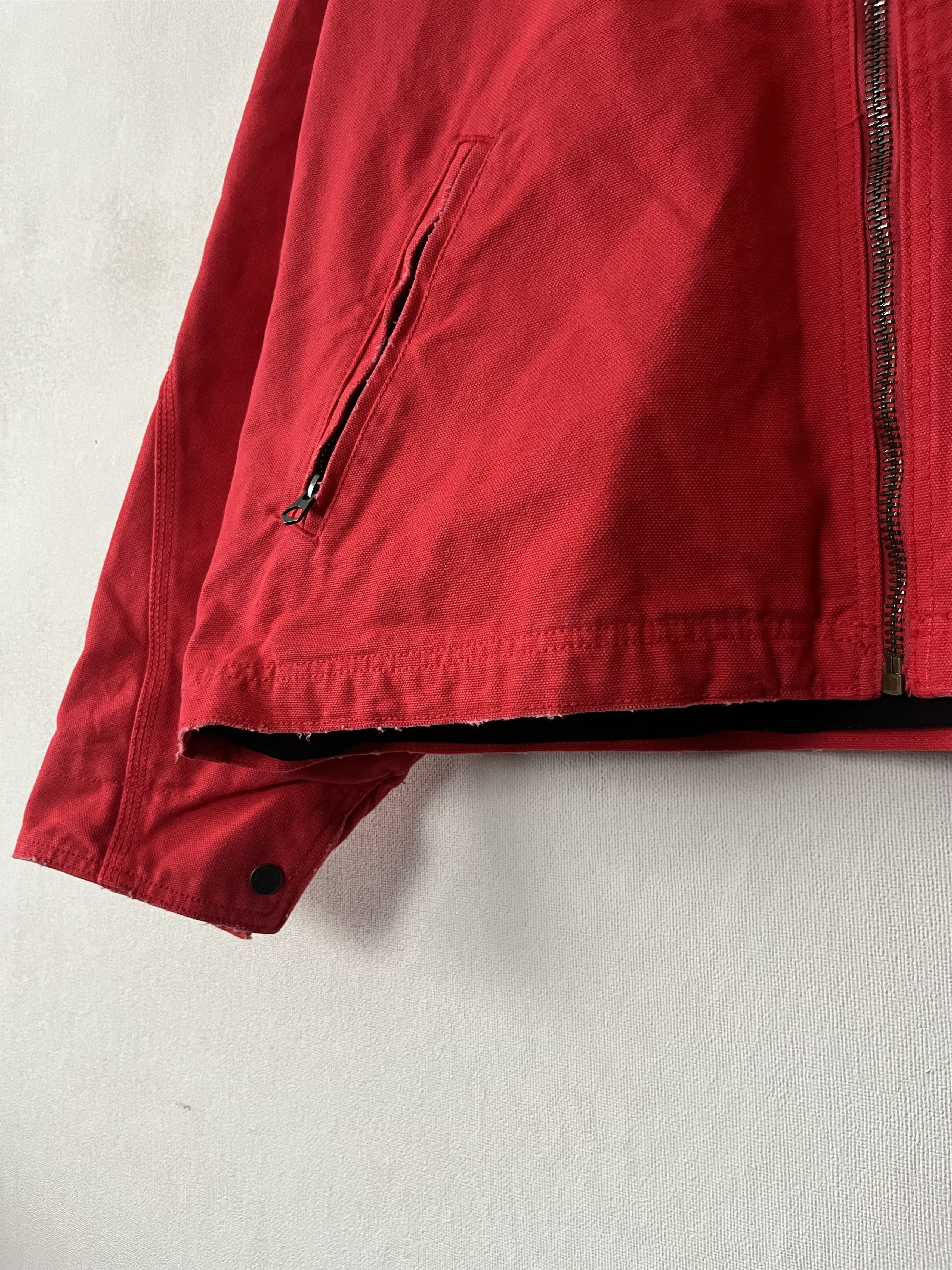 Zara Zara DNWR Detroit Workwear Jacket Red Color Size USA M Rare Size US M / EU 48-50 / 2 - 6 Thumbnail
