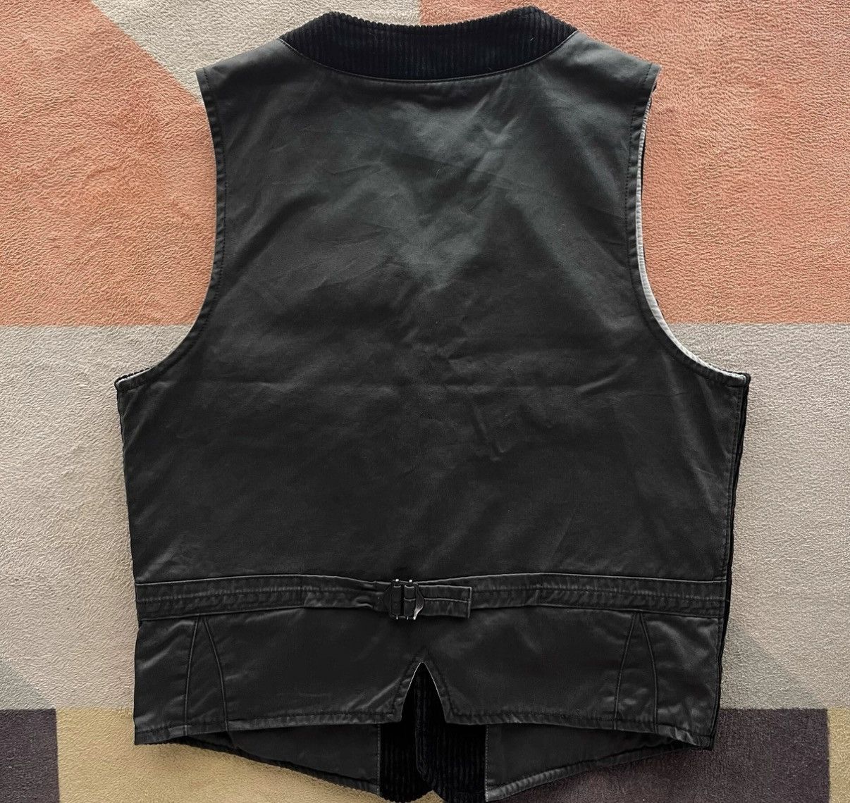 Denim & Supply Ralph Lauren Denim Supply Black Corduroy Vest - Ralph Lauren RL Polo K22 Size US S / EU 44-46 / 1 - 2 Thumbnail