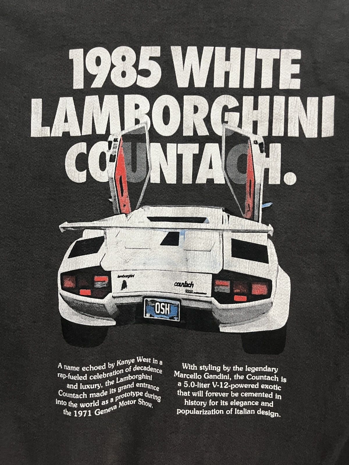 Lamborghini × Oshkosh OSH Lamborghini Countach Crewneck Size US M / EU 48-50 / 2 - 3 Thumbnail