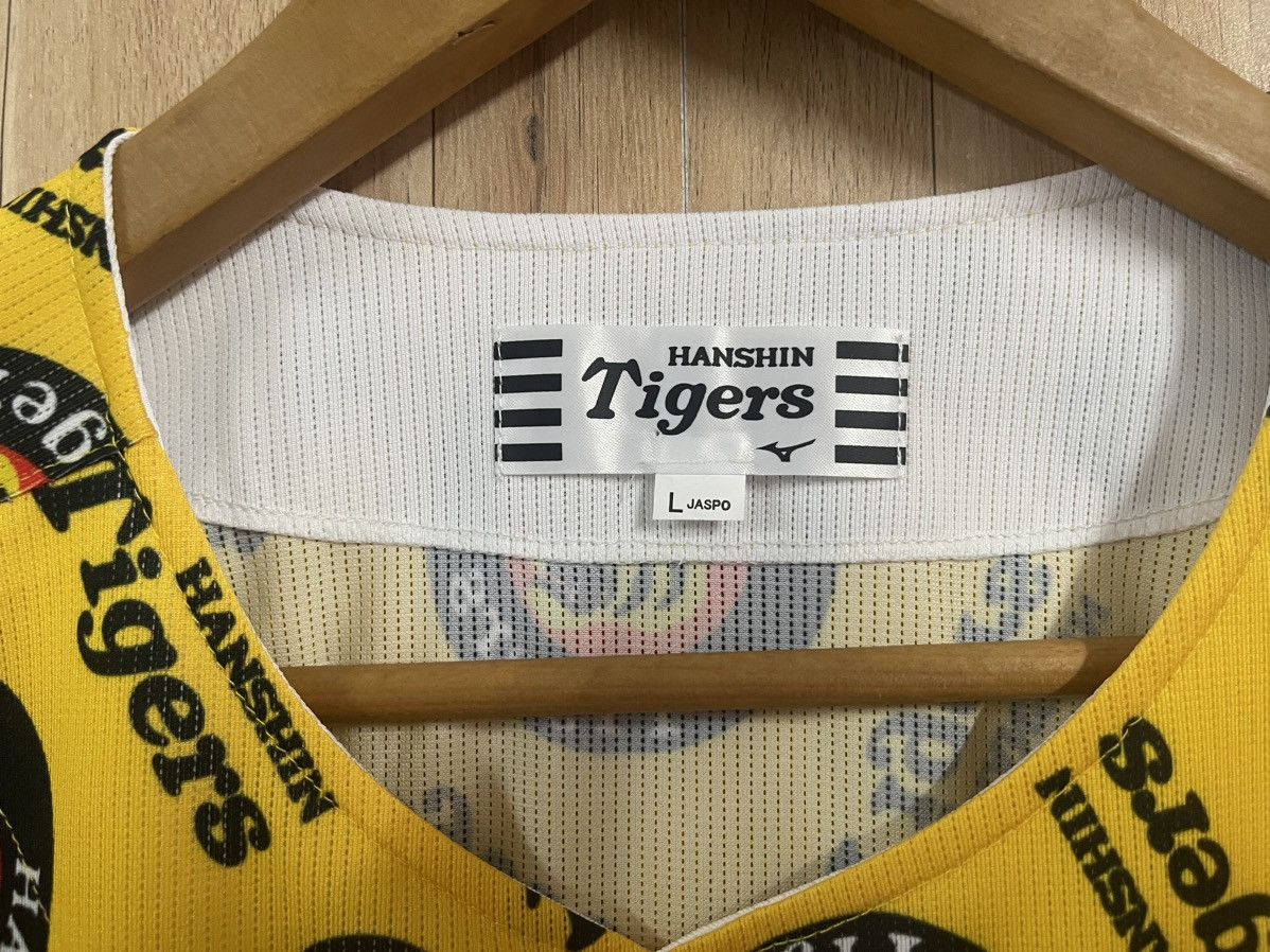 Japanese Brand × Mizuno Steal 🔥 Vintage Hanshin Tigers Baseball Jersey AOP L Size US L / EU 52-54 / 3 - 4 Thumbnail