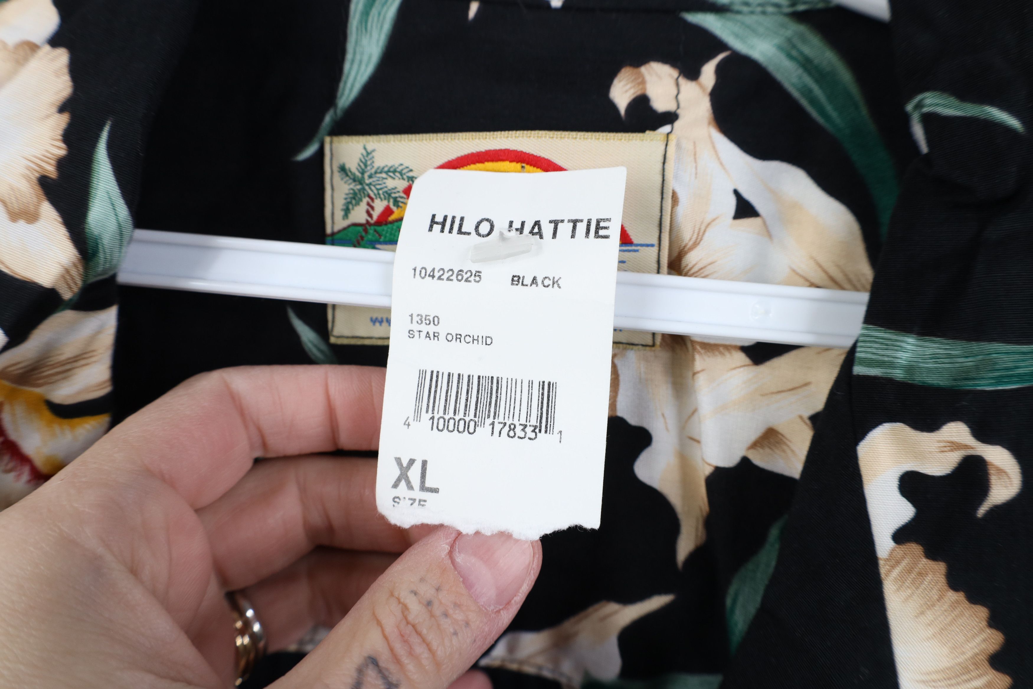 Vintage NOS Vintage 90s Streetwear Flower Hawaiian Button Shirt USA Size US XL / EU 56 / 4 - 7 Thumbnail