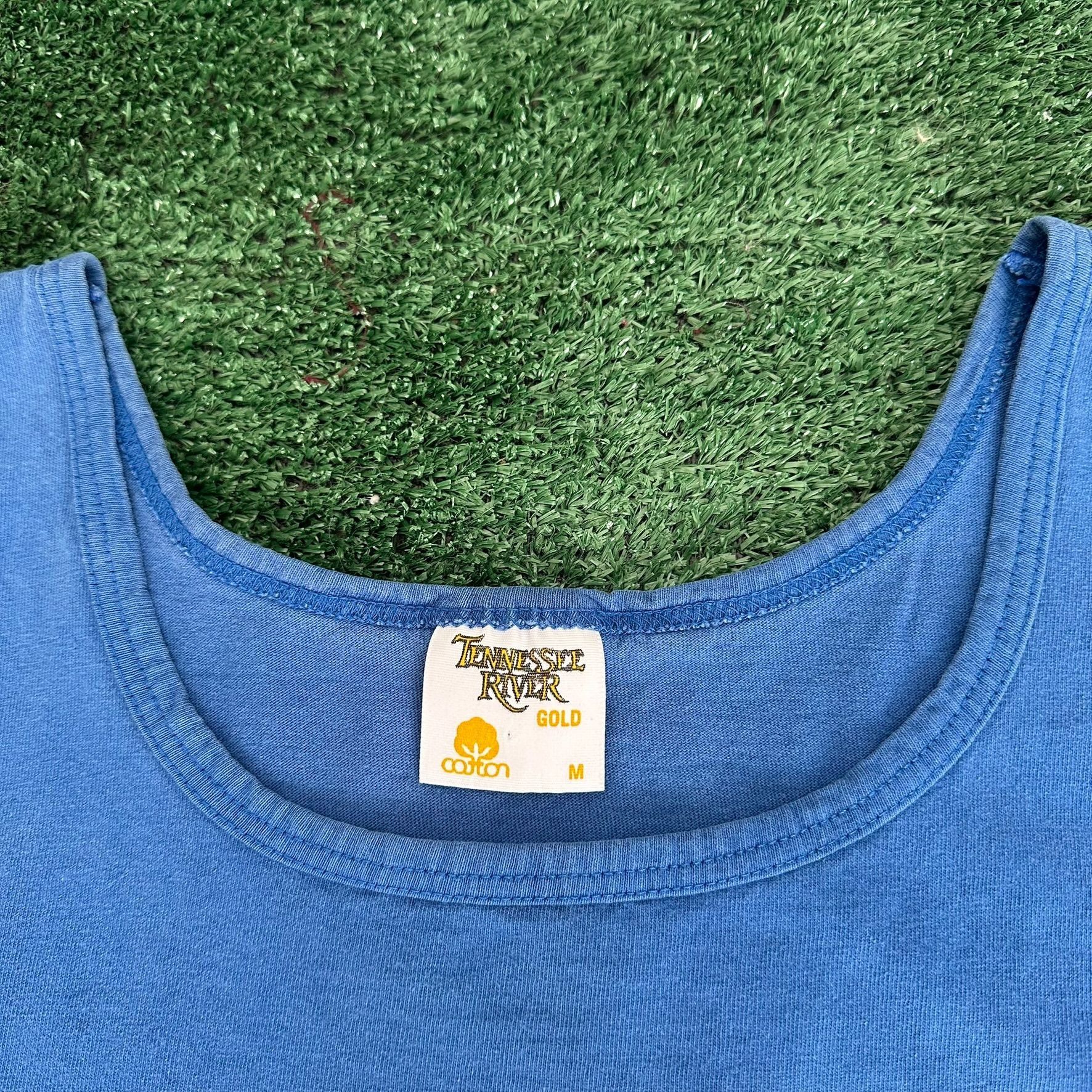 Vintage Vintage 90s UF Florida Gators Tank Top Blue M Single Stitch Size US M / EU 48-50 / 2 - 4 Thumbnail