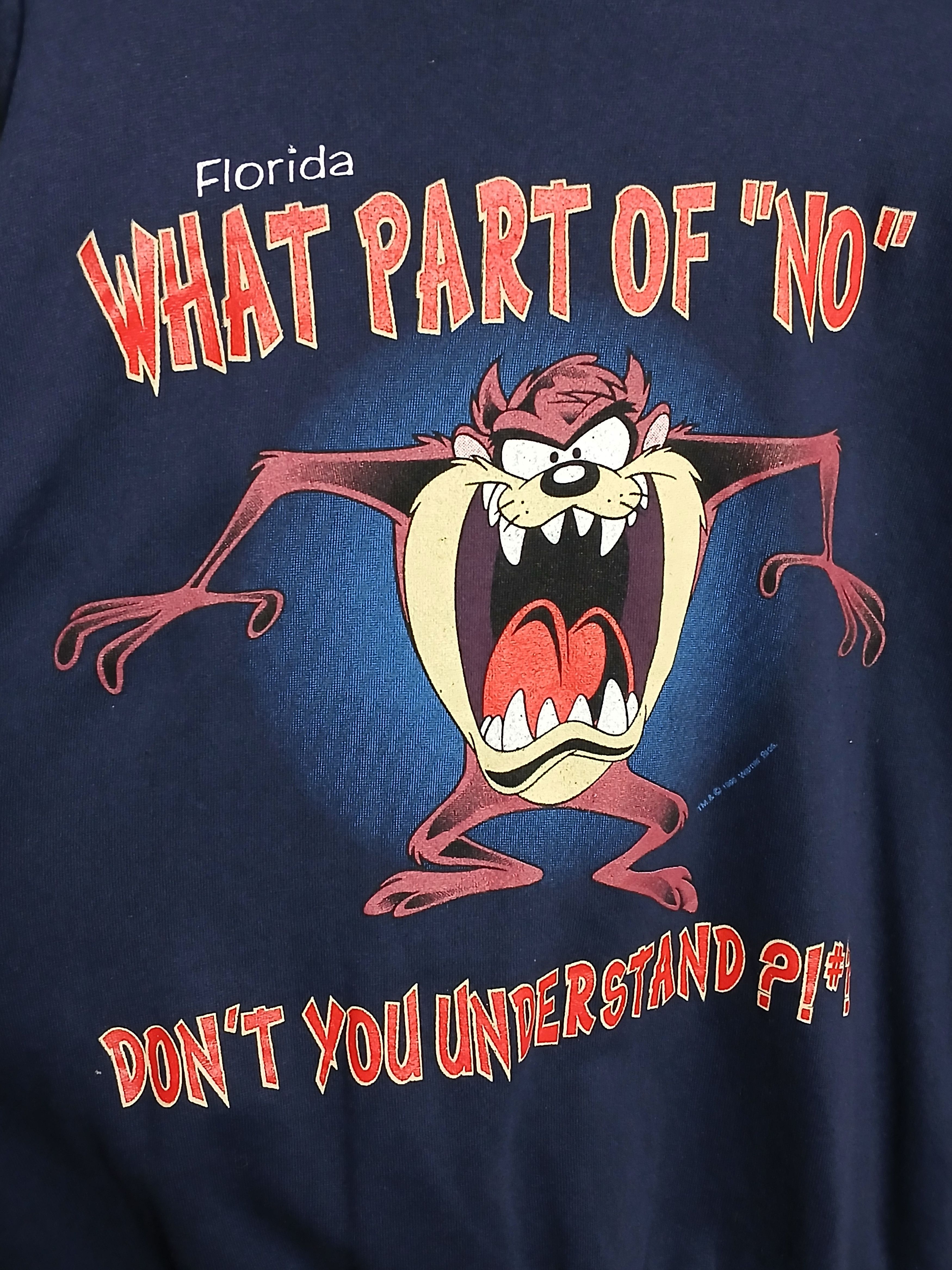 Cartoon Network × Vintage Vintage 1996 Looney Tunes Taz Sweatshirt Size US XL / EU 56 / 4 - 3 Thumbnail