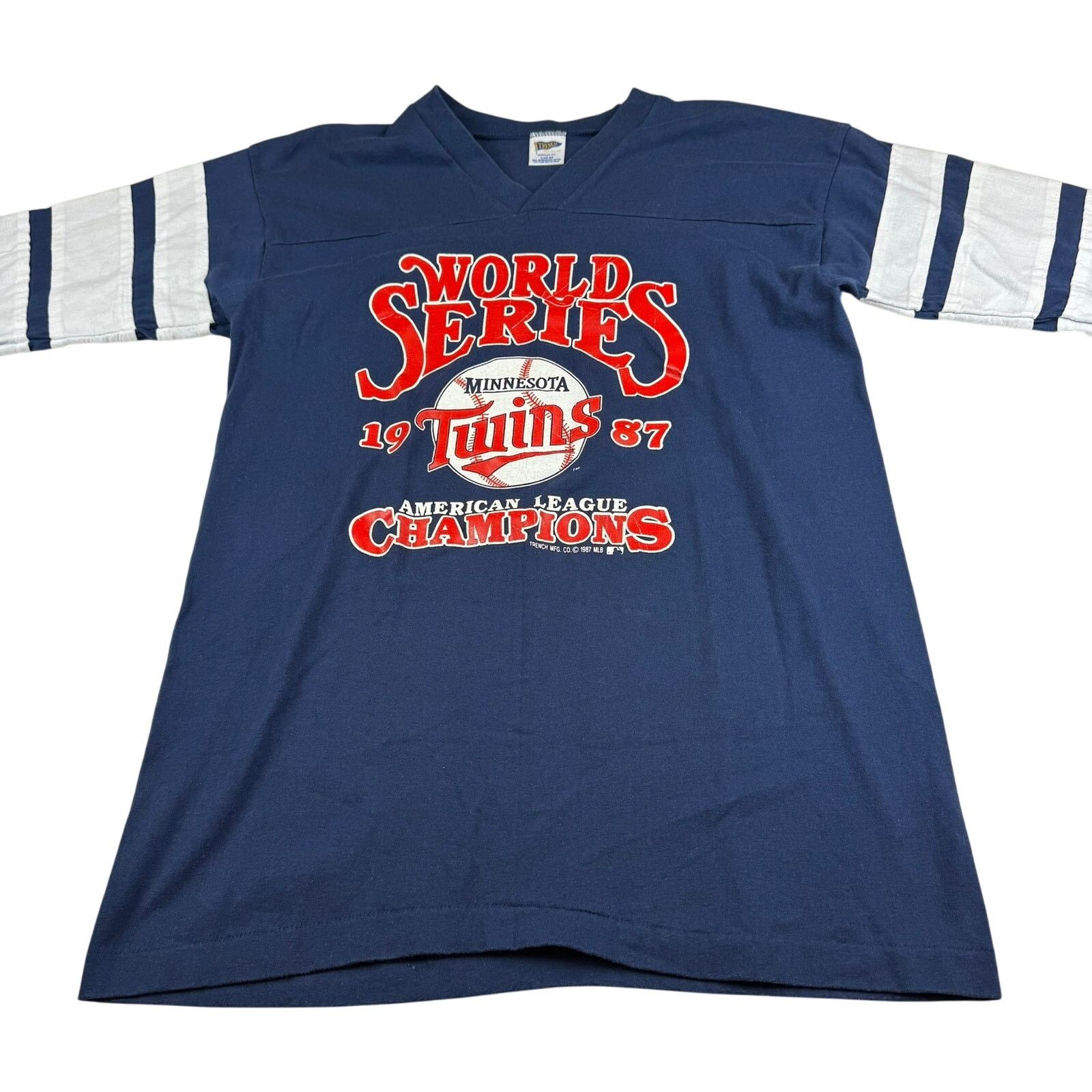 Other Vintage 1987 Minnesota Twins Champions T-Shirt - Size Large Size US L / EU 52-54 / 3 - 1 Thumbnail