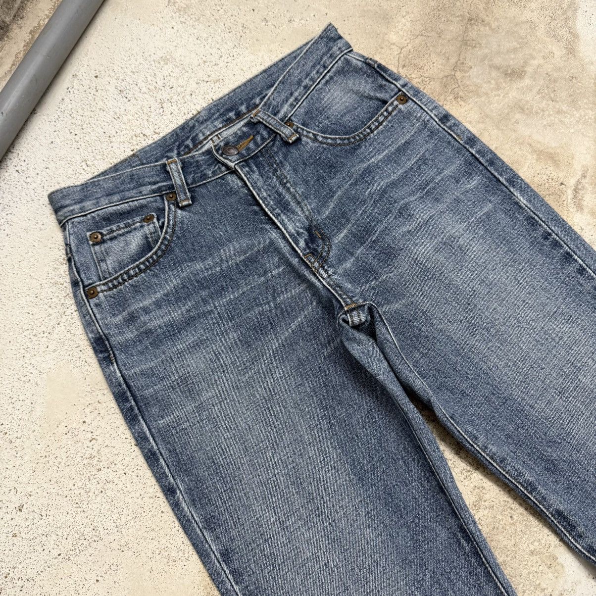 Edwin Flare Vintage Edwin Extra Extreme Miss X Jeans Pants Size 28" / US 6 / IT 42 - 4 Thumbnail