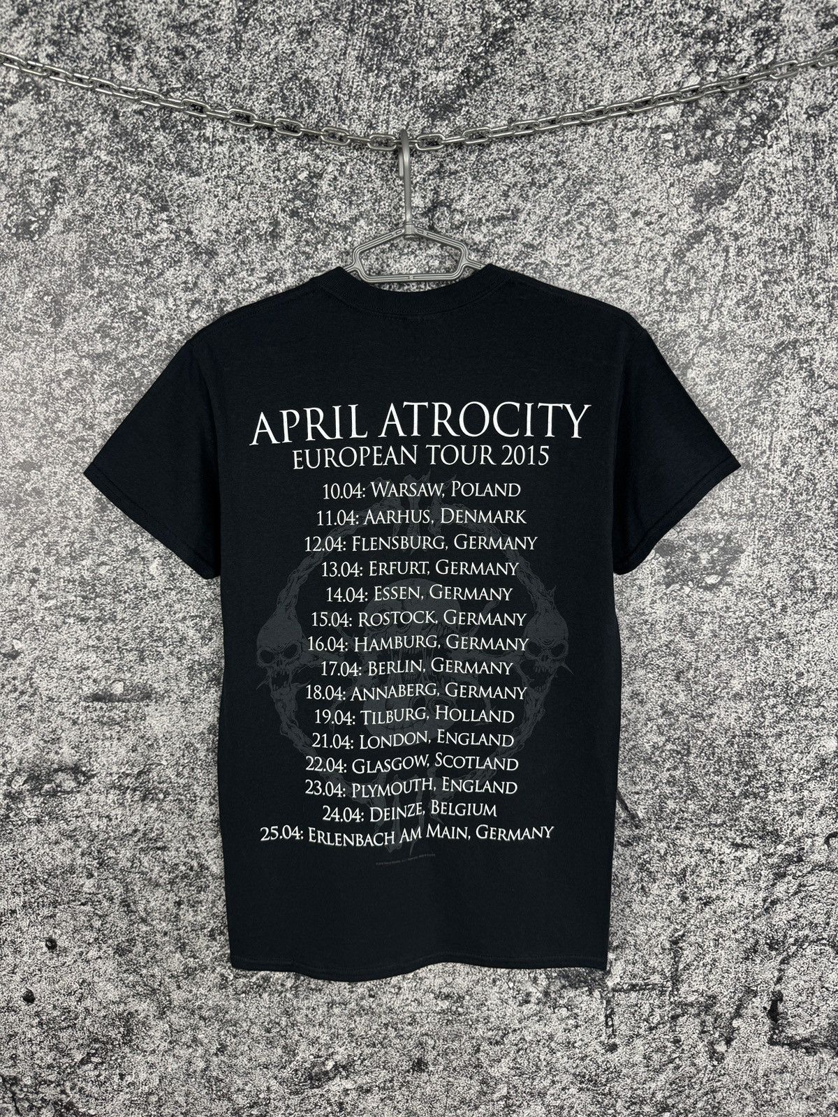 Band Tees Internal Bleeding Tour T-Shirt Death Metal Band Tee Size S Size US S / EU 44-46 / 1 - 10 Thumbnail