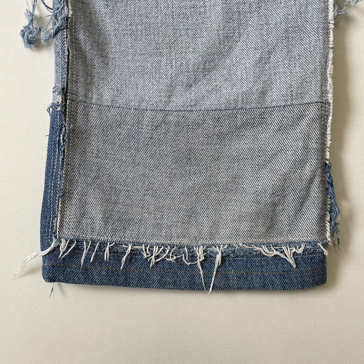 Maison Margiela A/W 03 Artisanal ‘Inside Out’ Jeans Size US 32 / EU 48 - 14 Thumbnail