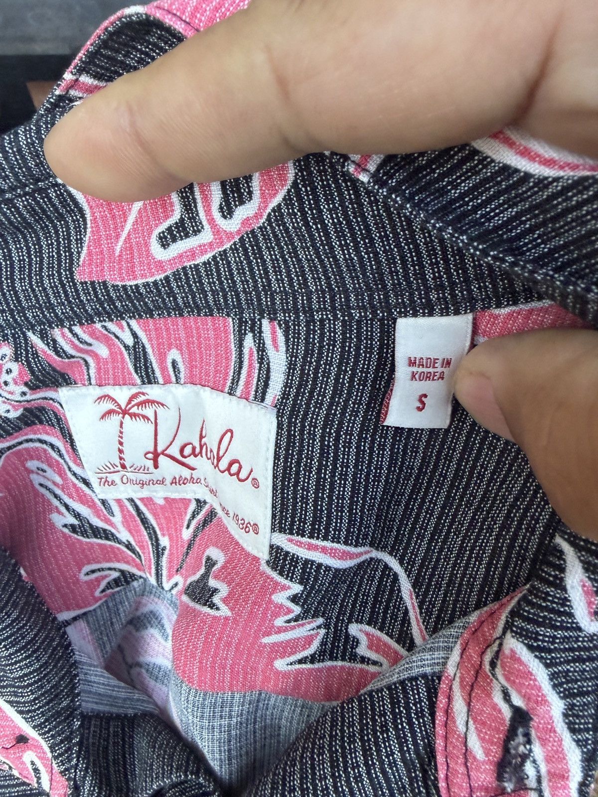 Kahala PreOwned Kahala Polo Hawaiian Shitrt Multicolored Men's S Size US S / EU 44-46 / 1 - 4 Thumbnail