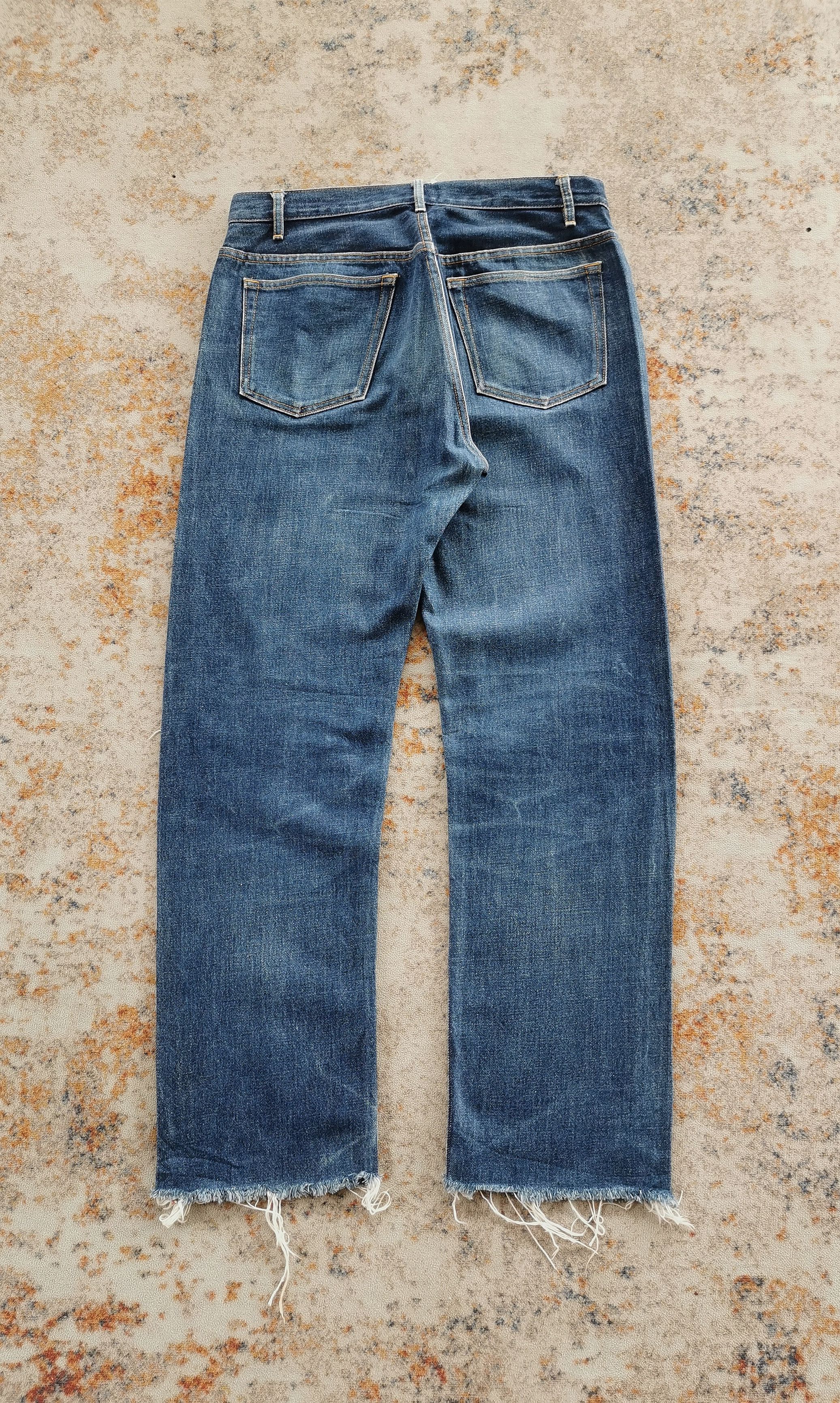 A.P.C. Vintage A.P.C. Hipster Nicely Disstressed Selvedge Jeans Size US 30 / EU 46 - 9 Thumbnail