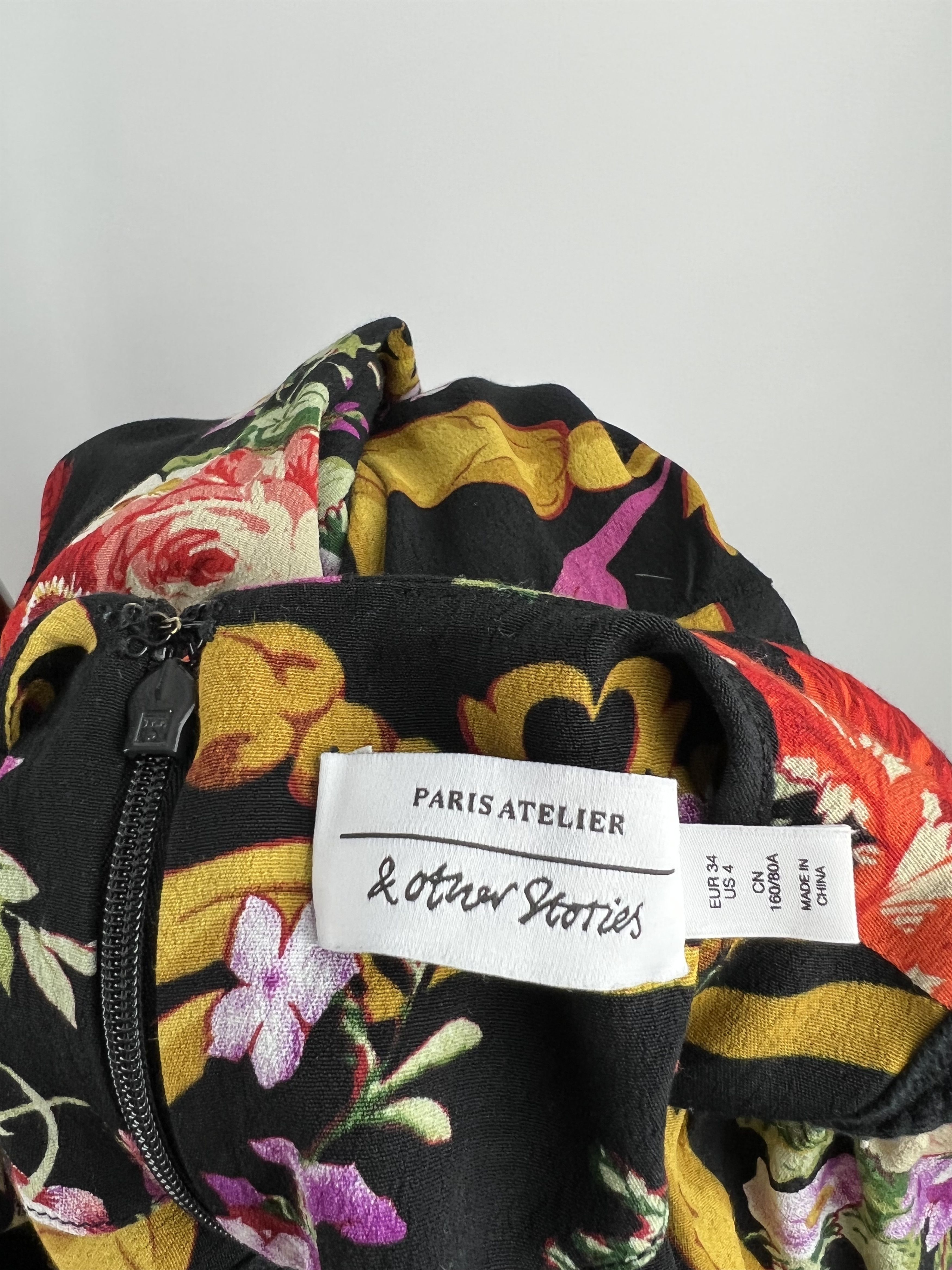 & Other Stories & Other Stories Belted Dress Floral Print Size EU34 US4 Size S / US 4 / IT 40 - 8 Thumbnail