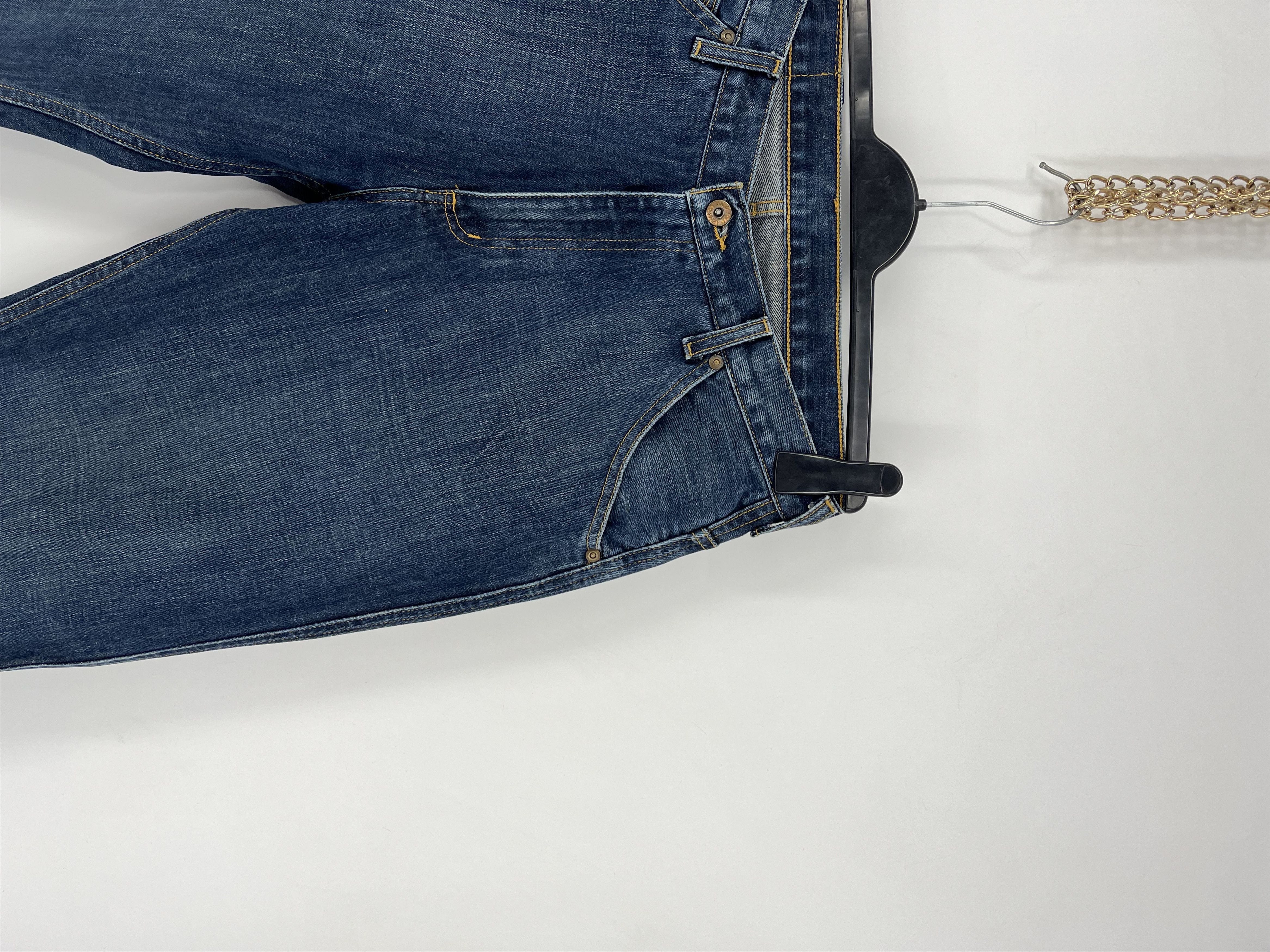 Polo Ralph Lauren × Ralph Lauren Rare Vintage POLO RALPH LAUREN Made In USA Denim Jeans Size US 32 / EU 48 - 4 Thumbnail