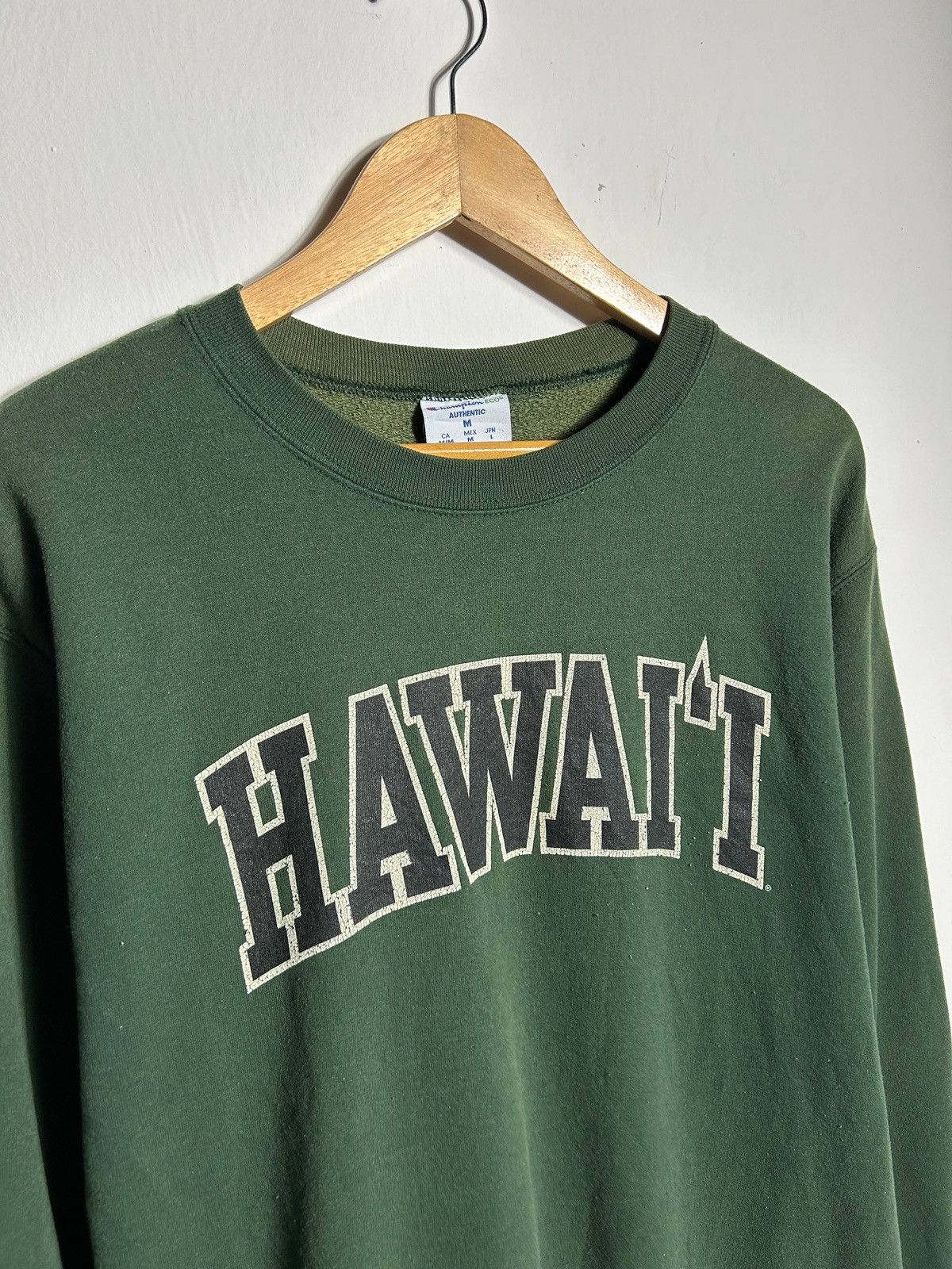 Champion Vintage Sunfaded Champion Hawaii Sweatshirt Size US M / EU 48-50 / 2 - 2 Thumbnail