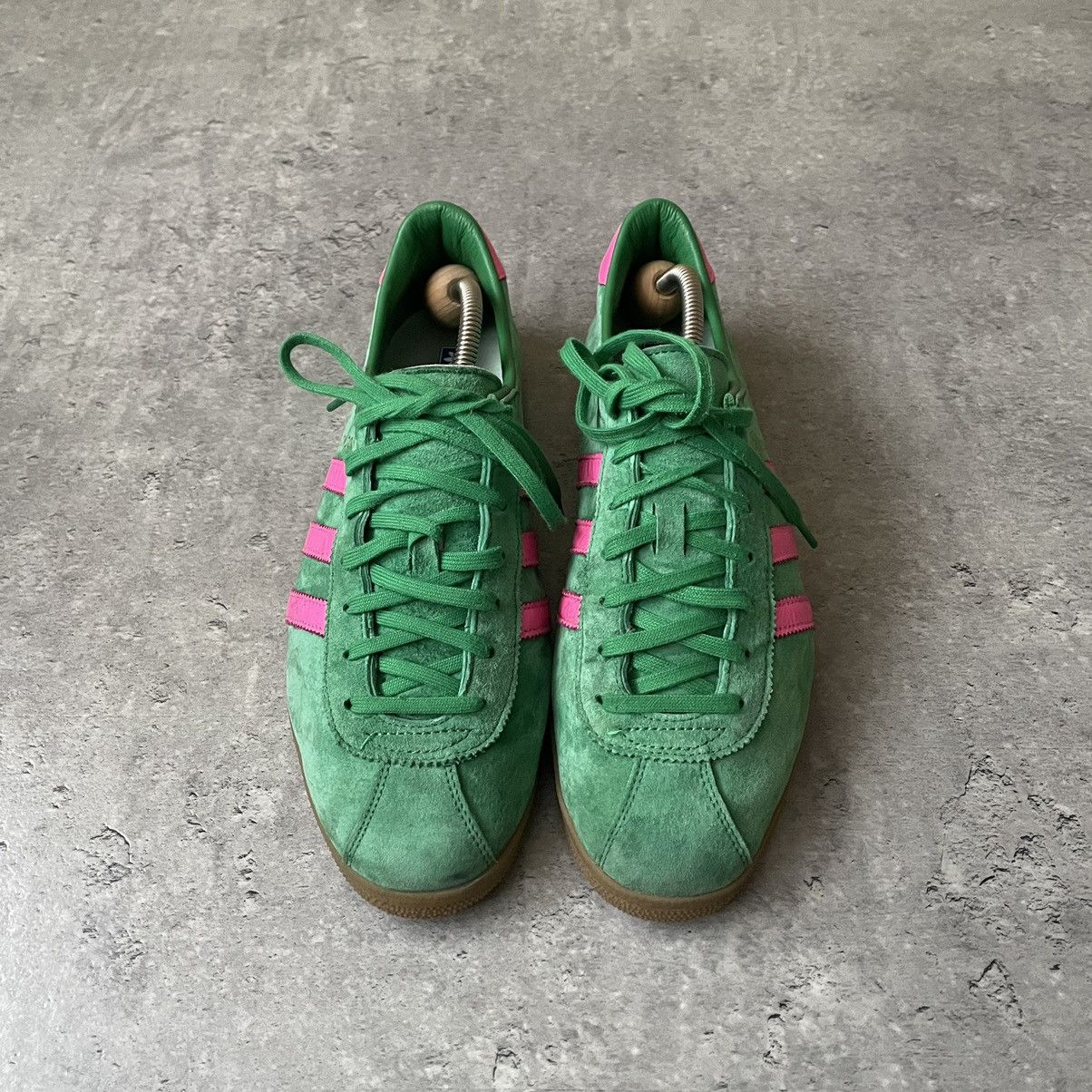 Adidas Exclusive Adidas London City Series Pink/Green Sneakers Size US 11 / EU 44 - 2 Thumbnail