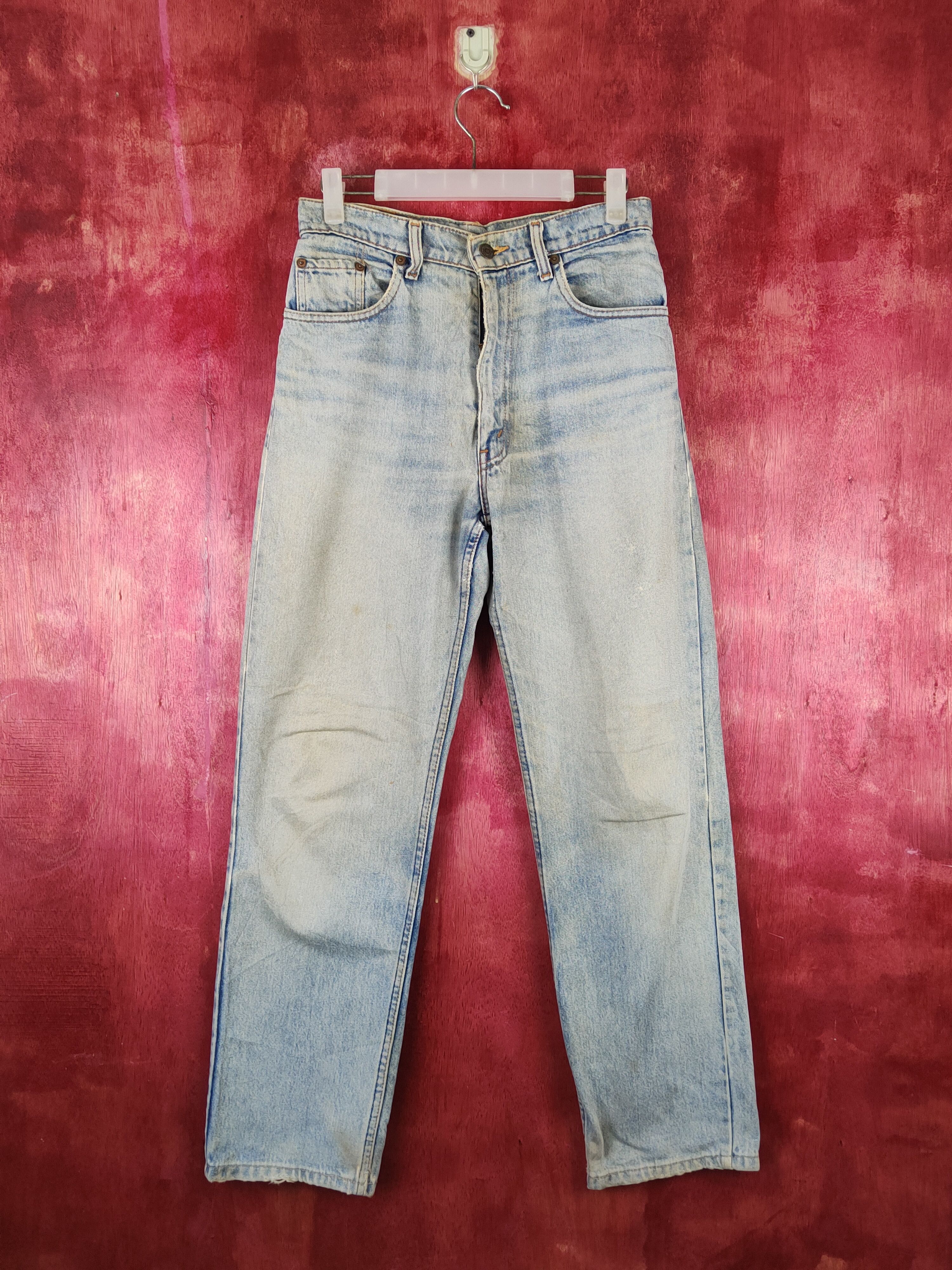 Levi's Levi's Blue Faded Distressed Ripped Jeans #S1648 Size US 31 - 1 Thumbnail