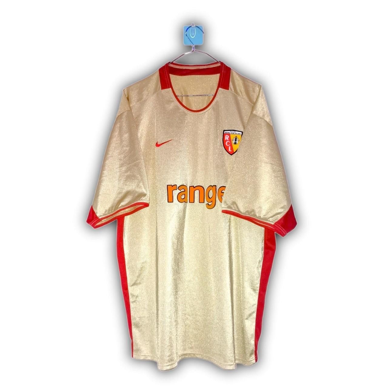 Nike RC Racing Club Lens France 2002 2003 Home Shirt Jersey Size US XXL / EU 58 / 5 - 2 Thumbnail
