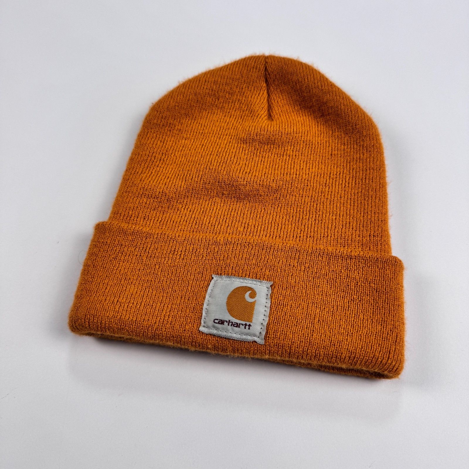 Carhartt VTG Carhartt A18 Beanie Hamilton Brown Acrylic Knit Hat Size ONE SIZE - 4 Thumbnail