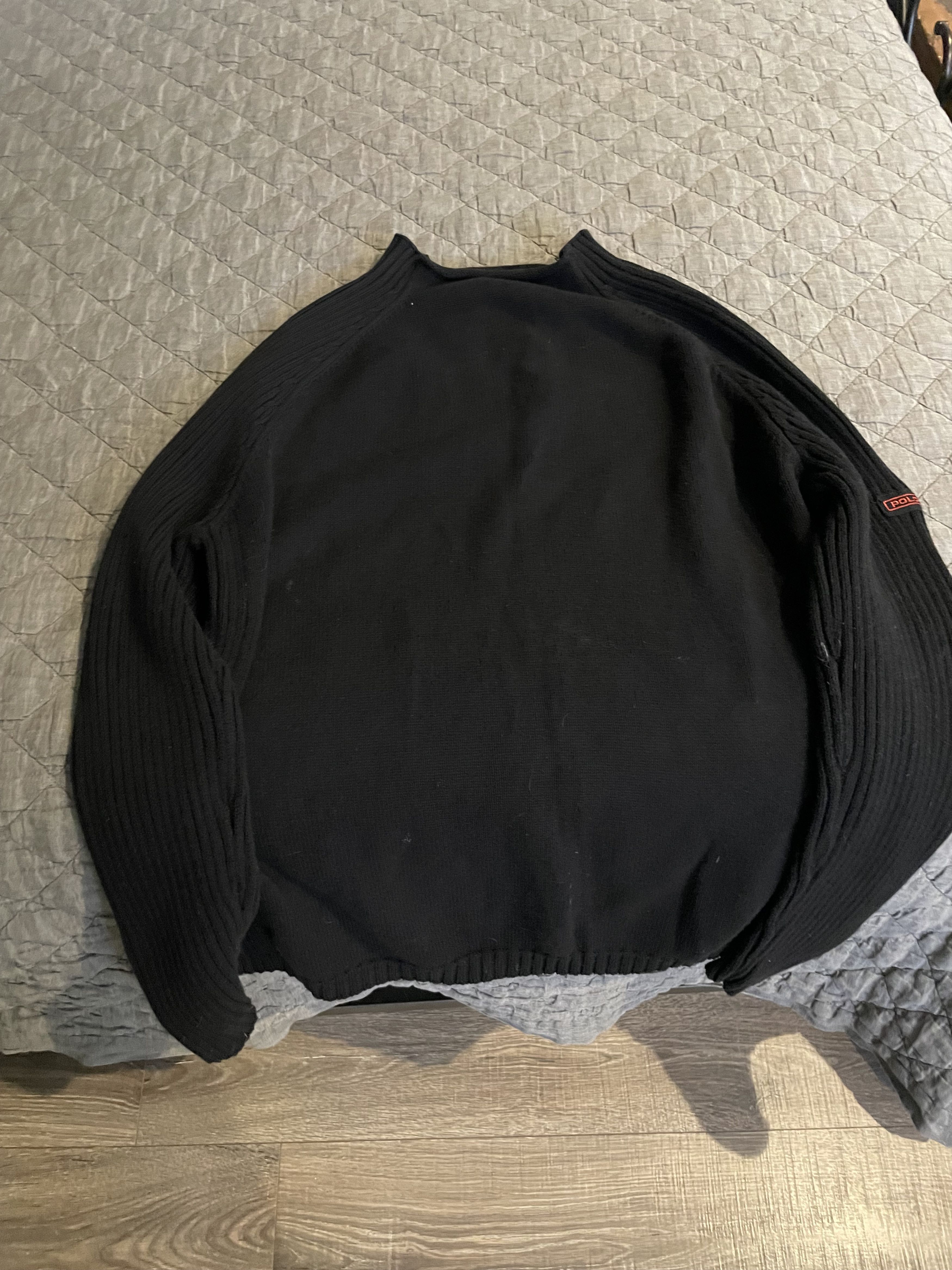 Polo Ralph Lauren Black Sweater Size US XL / EU 56 / 4 - 1 Thumbnail