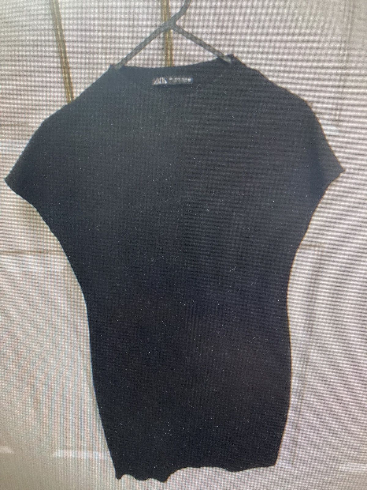 Zara Black zara top Size M / US 6-8 / IT 42-44 - 3 Thumbnail
