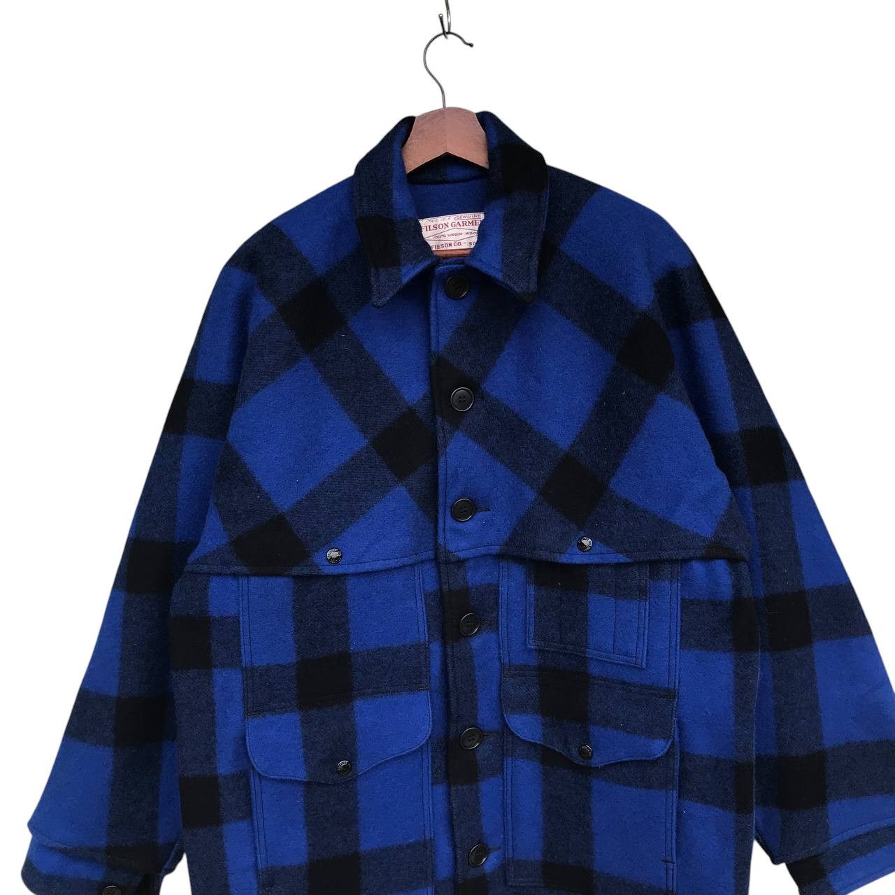 Filson RARE VINTAGE FILSON PIRATE CRUISER PLAID VIRGIN WOOL Size US L / EU 52-54 / 3 - 15 Thumbnail