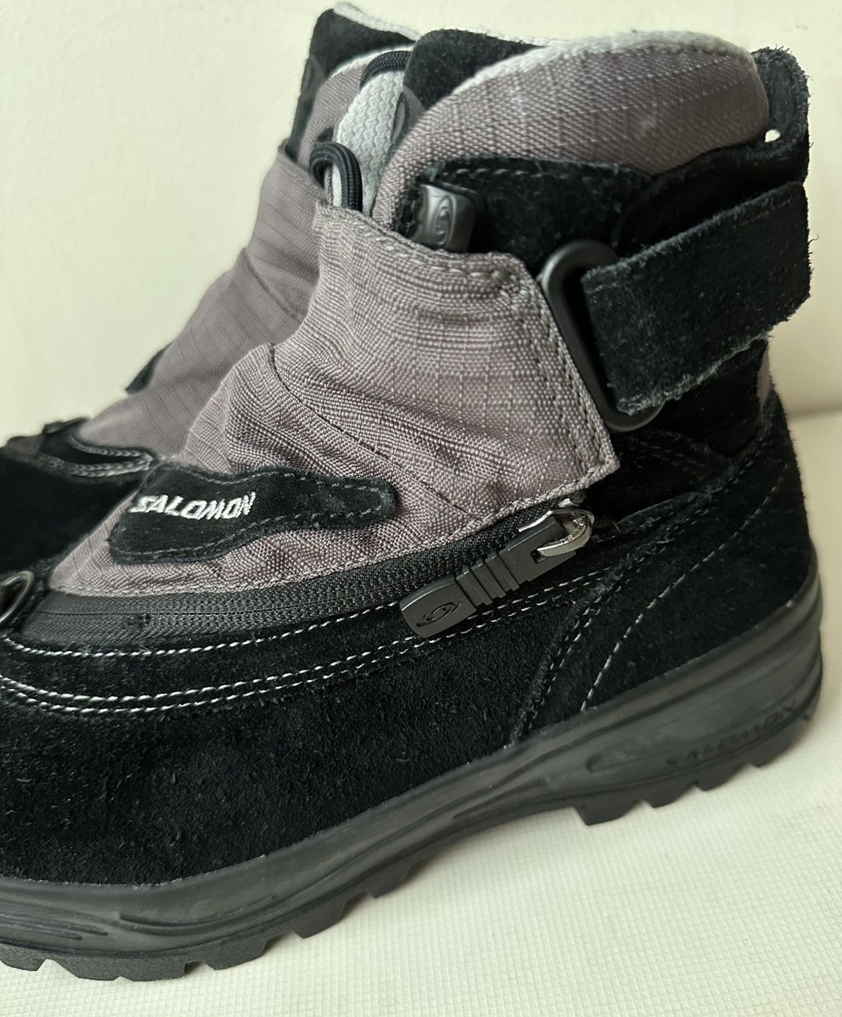 Salomon Salomon Adventure 7 GTX (2006) vintage black suede boots Size US 7 / IT 37 - 5 Thumbnail