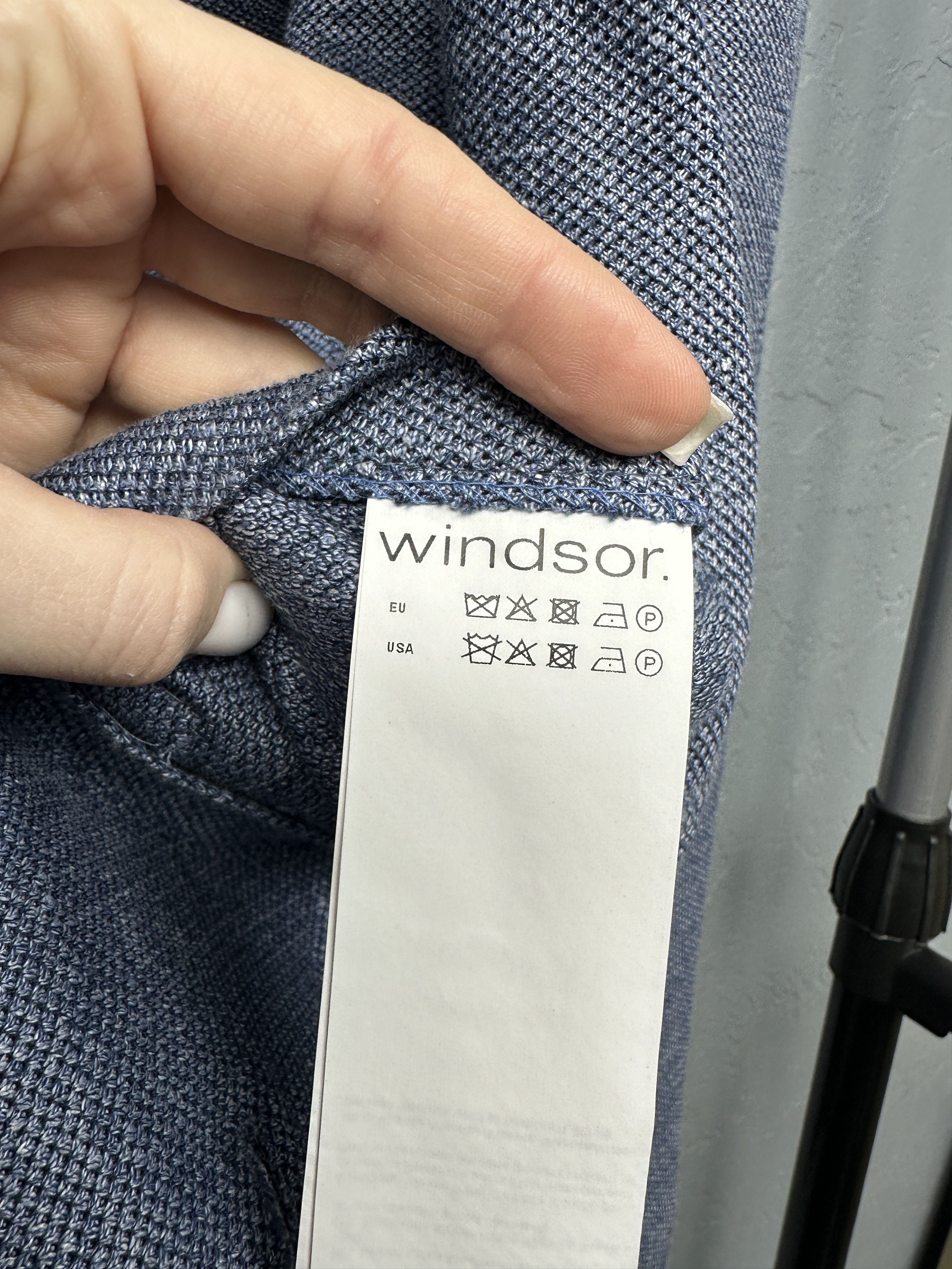 Vintage Windsor Mens Linen Blazer Jacket Size US L / EU 52-54 / 3 - 5 Thumbnail