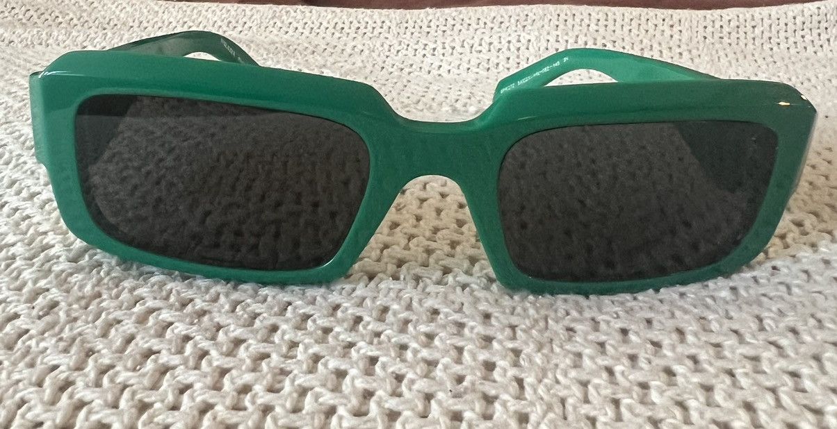 image of Prada Pr27Zs Men’S Sunglasses Green, Men's