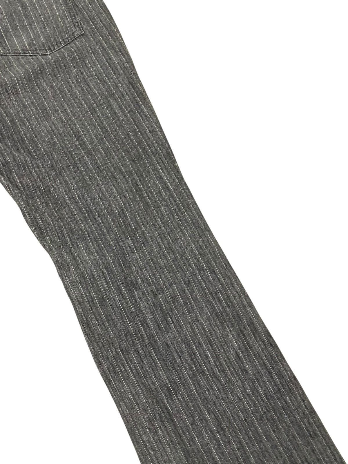 Japanese Brand Flare Jeans UJ Japan Herringbones Striped Boot Cut 2🟦4 Size US 34 / EU 50 - 7 Thumbnail