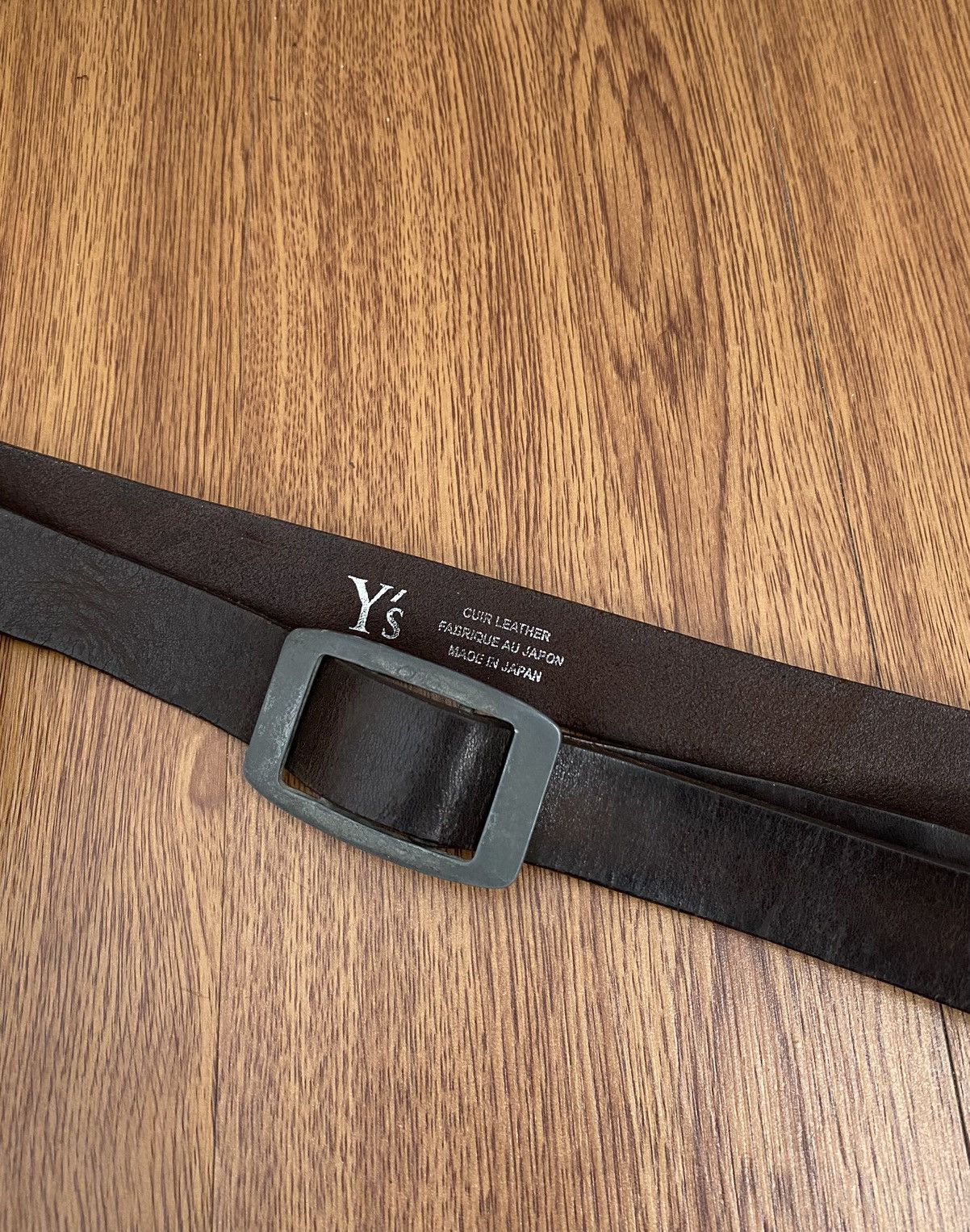 Y's Y's yohji yamamoto leather belt Size ONE SIZE - 2 Thumbnail