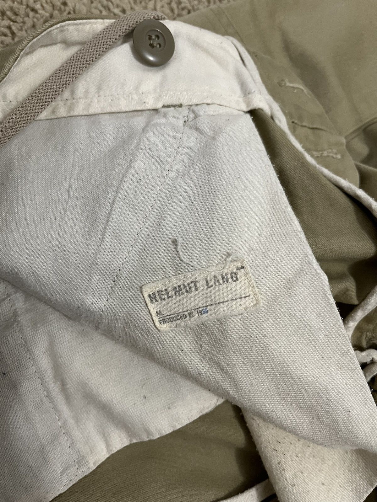 Helmut Lang Helmut lang khaki cargos Size US 30 / EU 46 - 5 Thumbnail