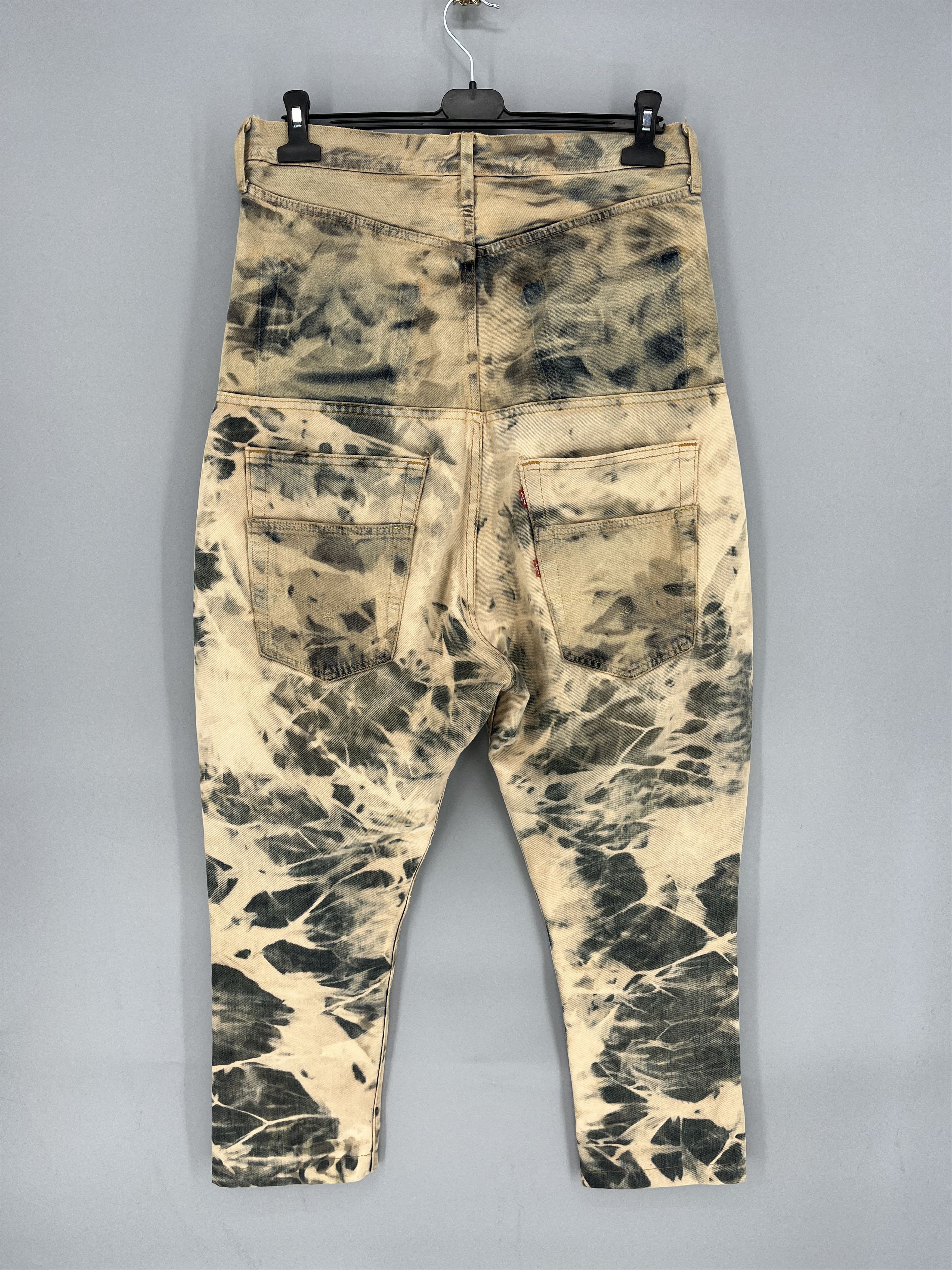 Other 90s Levi’s 501 Patchwork Multipocket Denim Custom Jeans USA Size US 32 / EU 48 - 8 Thumbnail
