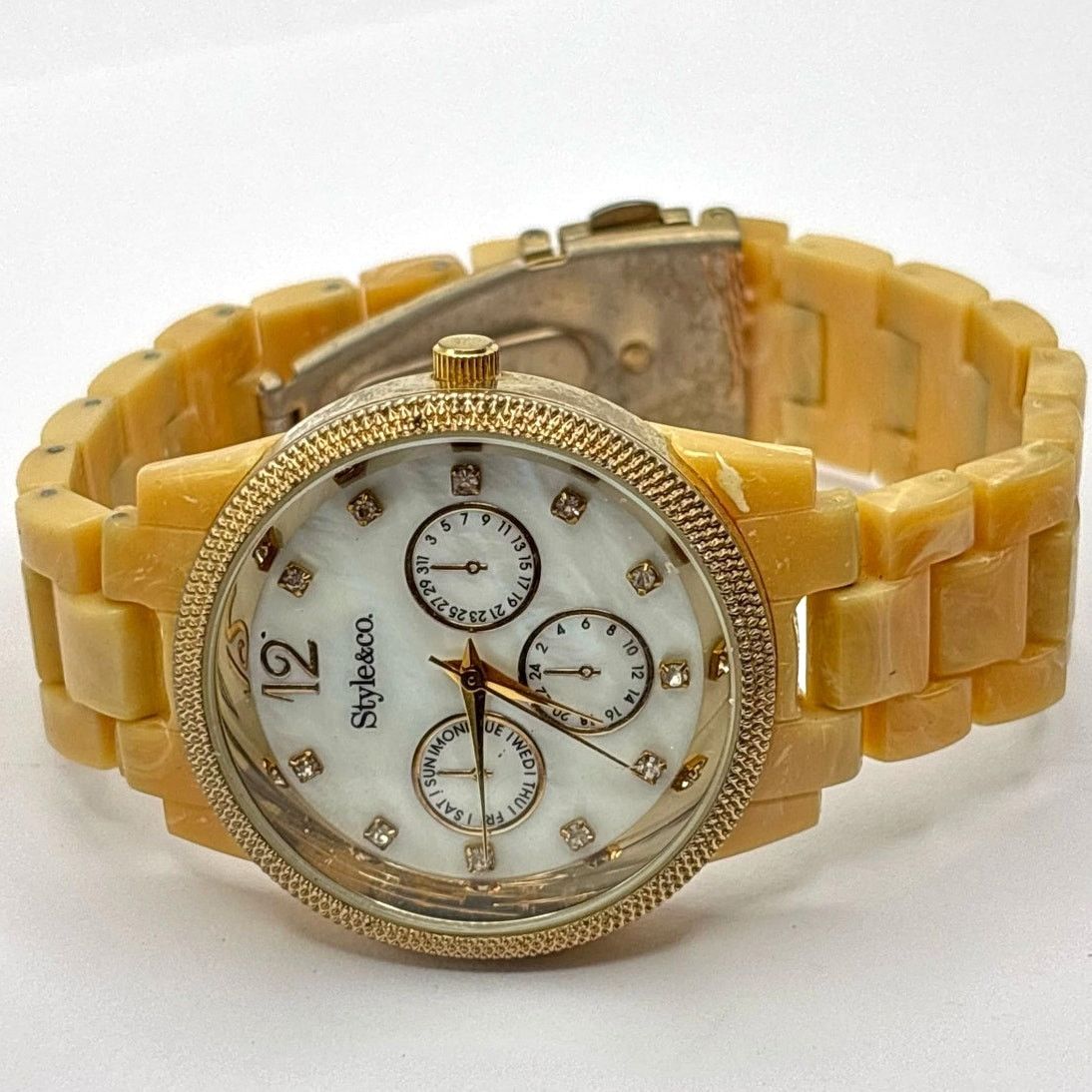 Other Gold Style & Co Men's Watch Size ONE SIZE - 2 Thumbnail