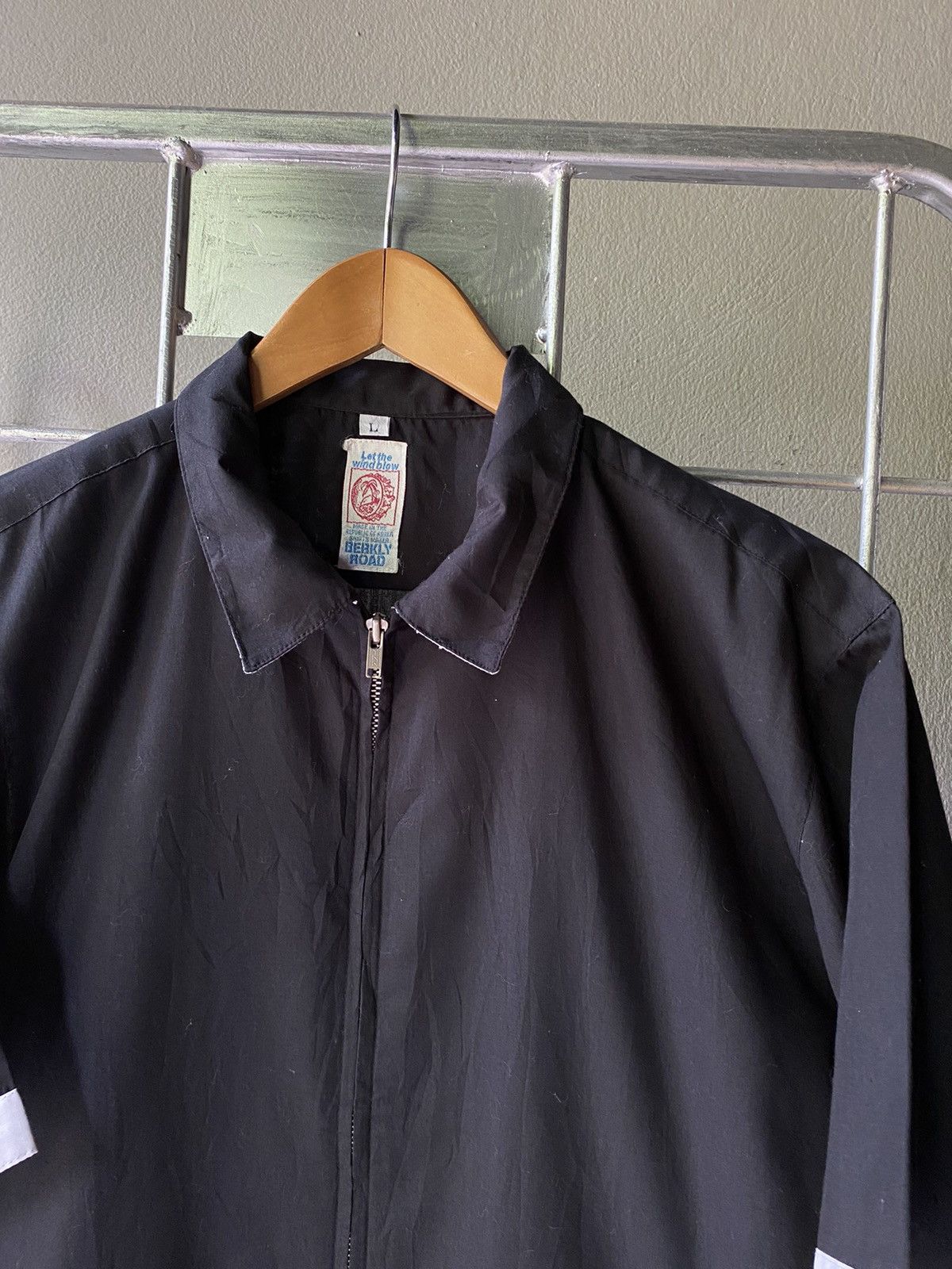 Designer × Japanese Brand Berkly Road zip black shirt Size US L / EU 52-54 / 3 - 6 Thumbnail