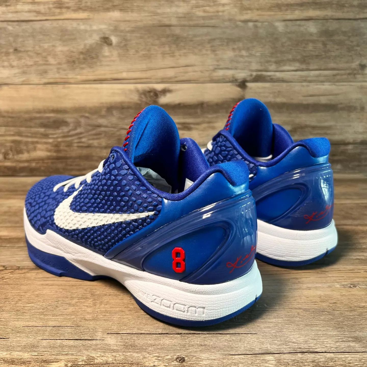Nike Nike Zoom Kobe 6 zk6 Dodgers Blue/White 42 Size US 8.5 / EU 41-42 - 4 Thumbnail
