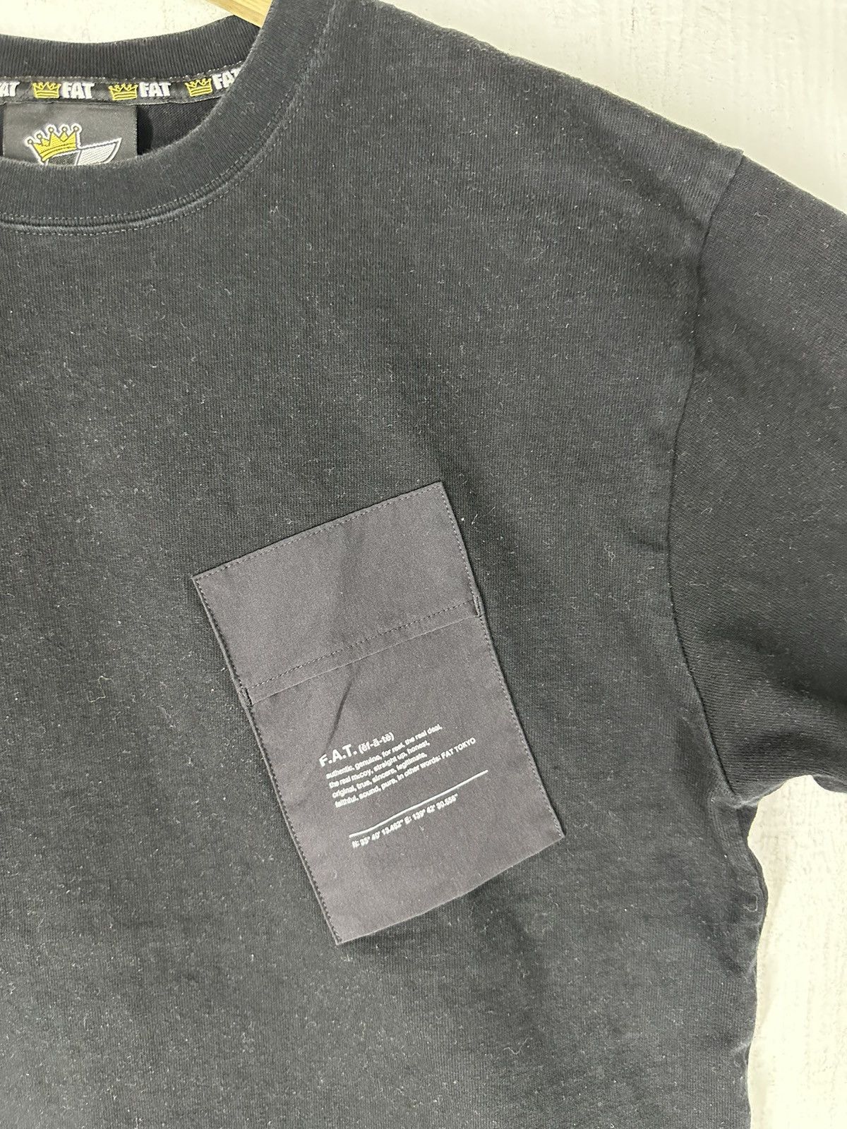 Fat Tokyo What FAT To You Black Shirt Tee Size US M / EU 48-50 / 2 - 2 Thumbnail