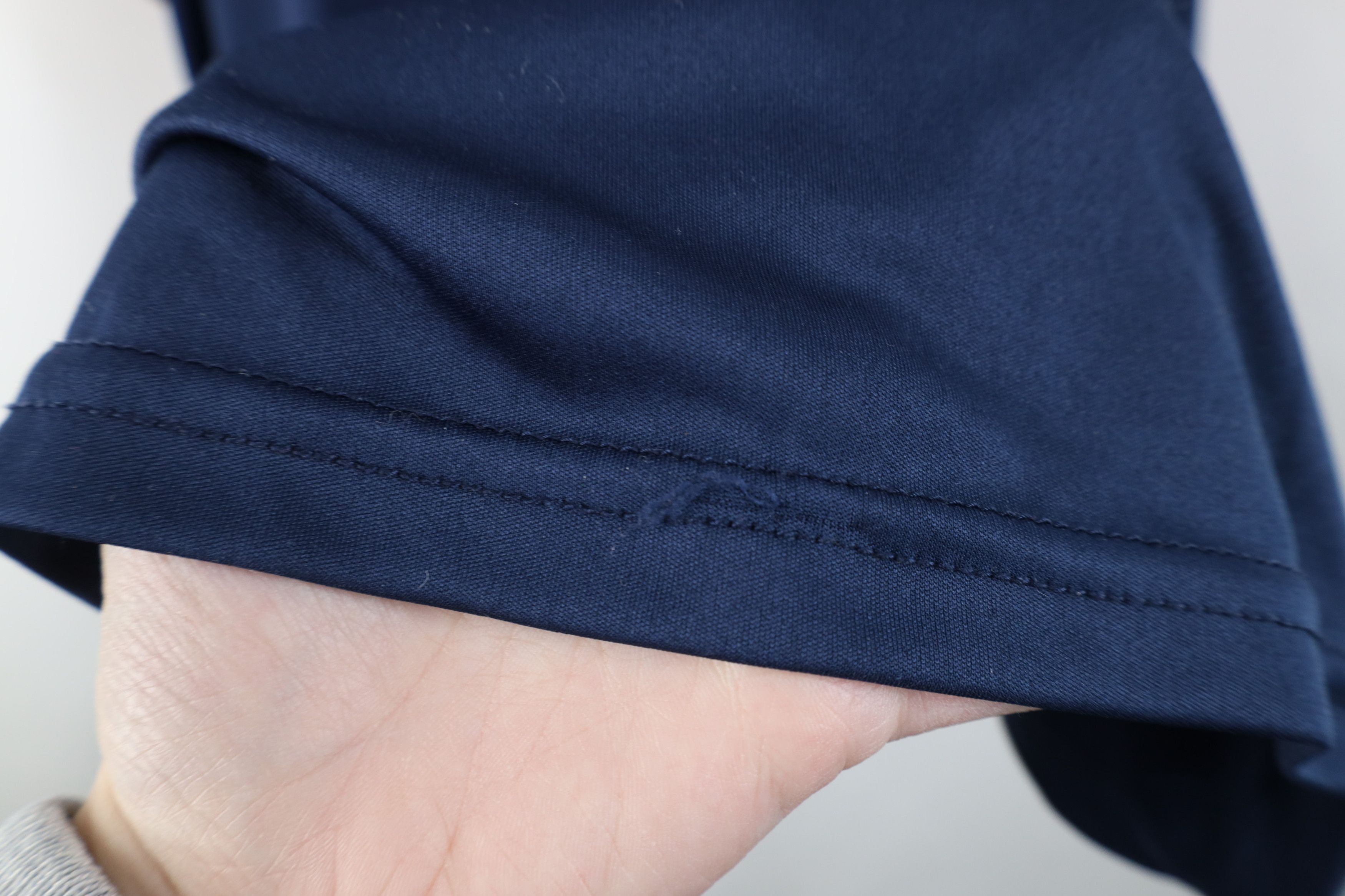 Vintage Collars and Co Performance Knit Golf Polo Shirt Navy Blue Size US XL / EU 56 / 4 - 8 Thumbnail