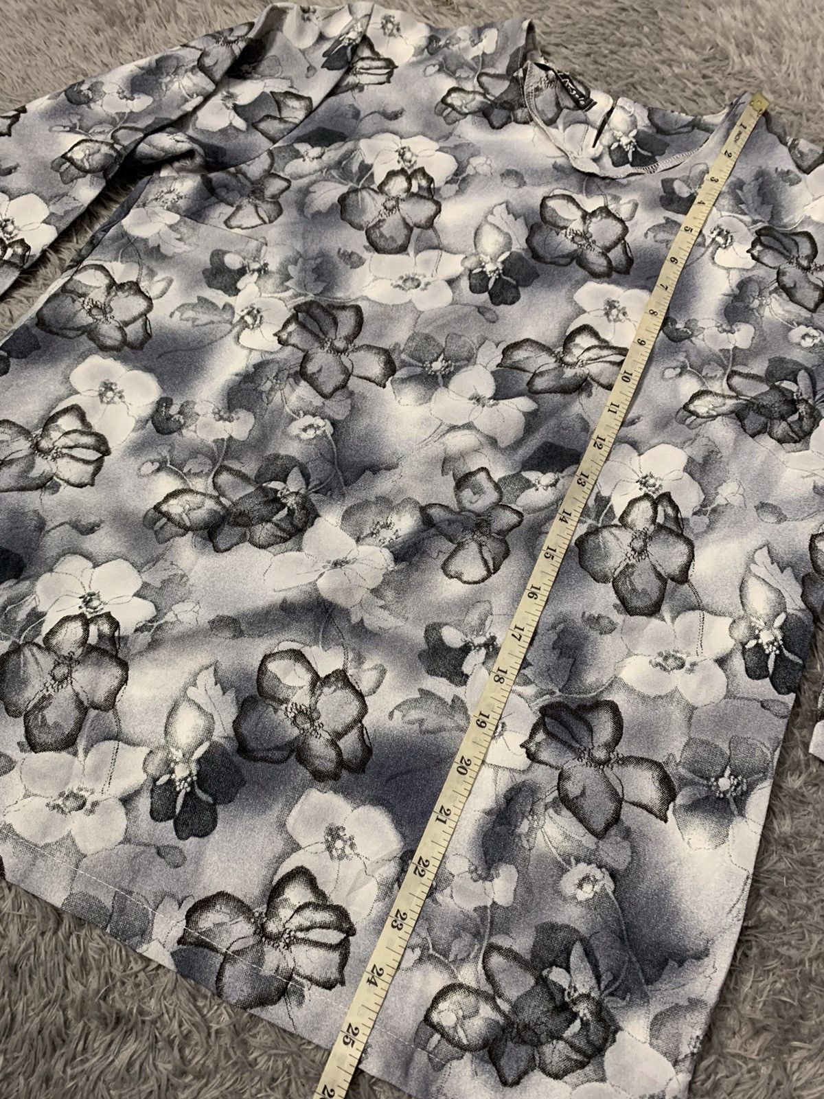 Japanese Brand Sariel Angel Floral Shirt Size L / US 10 / IT 46 - 7 Thumbnail