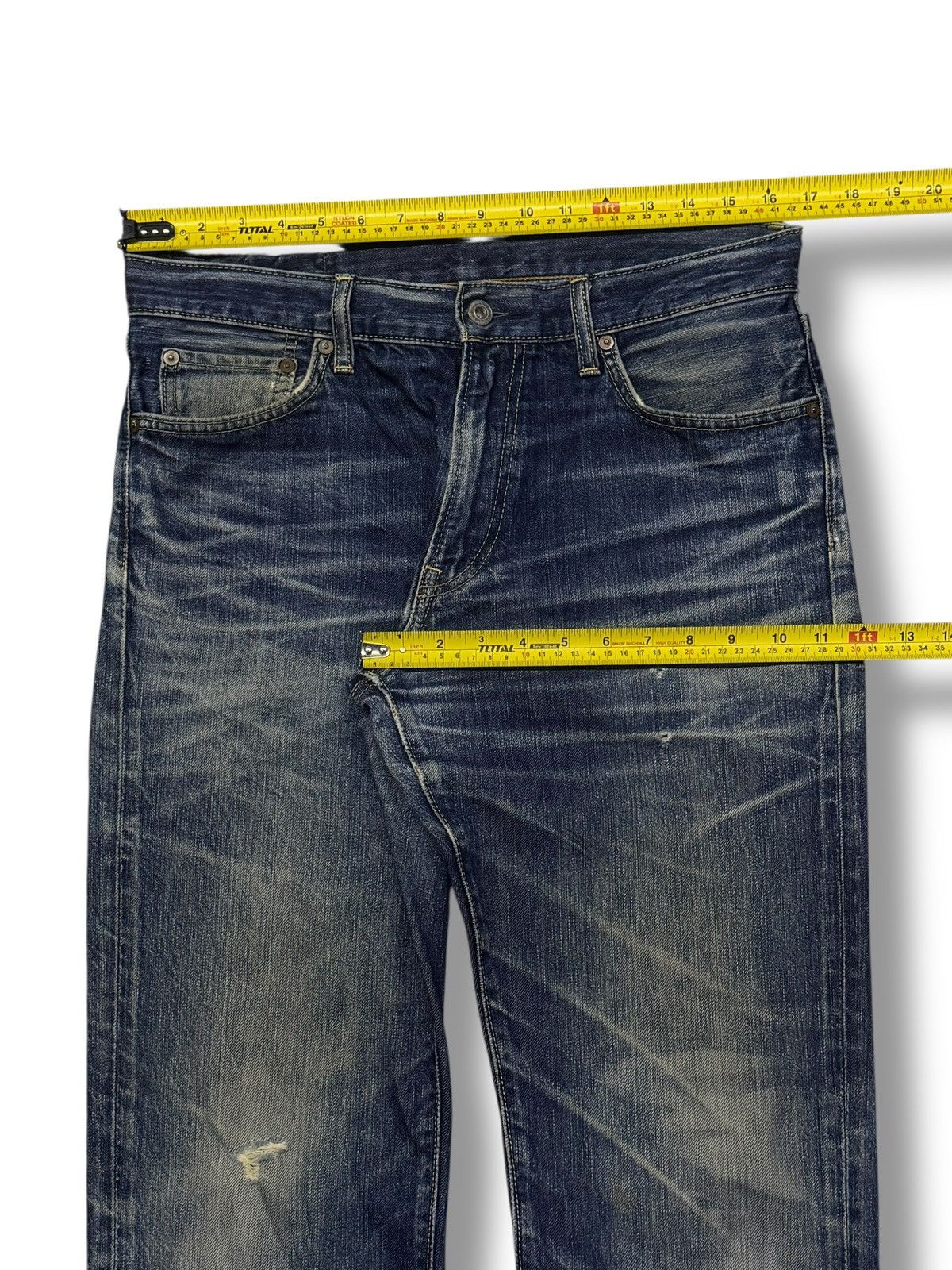 Uniqlo Vintage UNIQLO UJ S002 Denim Jeans | Regular Straight – W33 Size US 33 - 16 Thumbnail