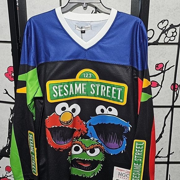 Other Sesame Street Hockey Jersey Size Medium NWT Size US M / EU 48-50 / 2 - 8 Thumbnail
