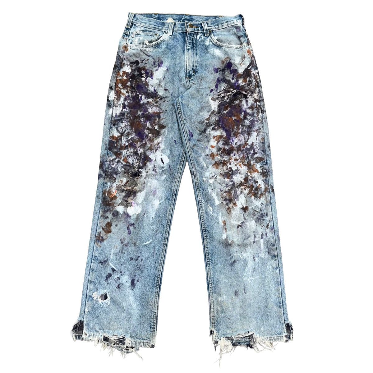 Jeans Thrashed Carhartt Workwear Splatter