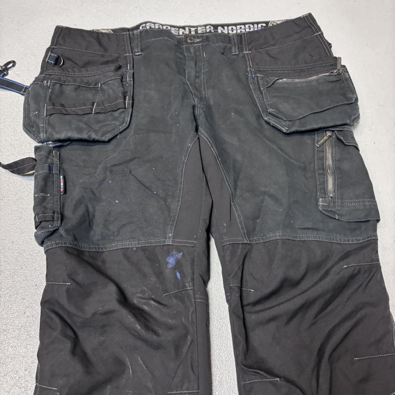 Japanese Brand × Vintage Vintage y2k 90s carpenter cargo pants Size US 36 / EU 52 - 3 Thumbnail