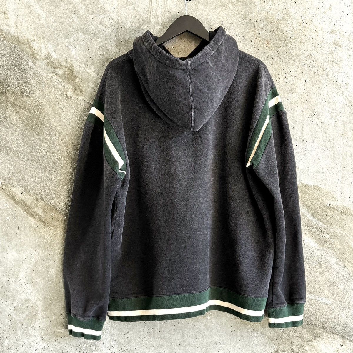 Saint Laurent Paris SLP Collegiate Varsity Spell Out Logo Patch Hoodie Size US XXL / EU 58 / 5 - 3 Thumbnail